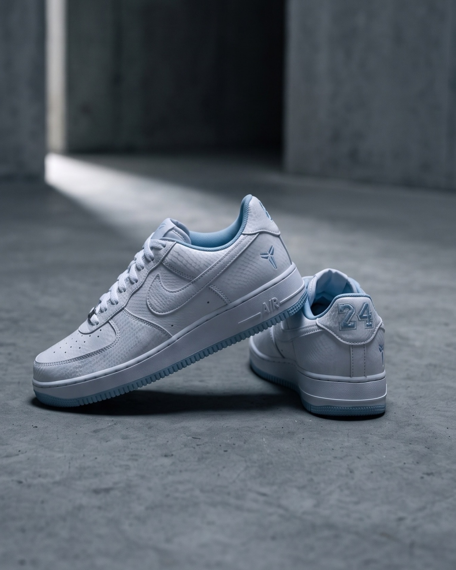 (預訂) KOBE x Nike Air Force 1 Low - Armory Blue