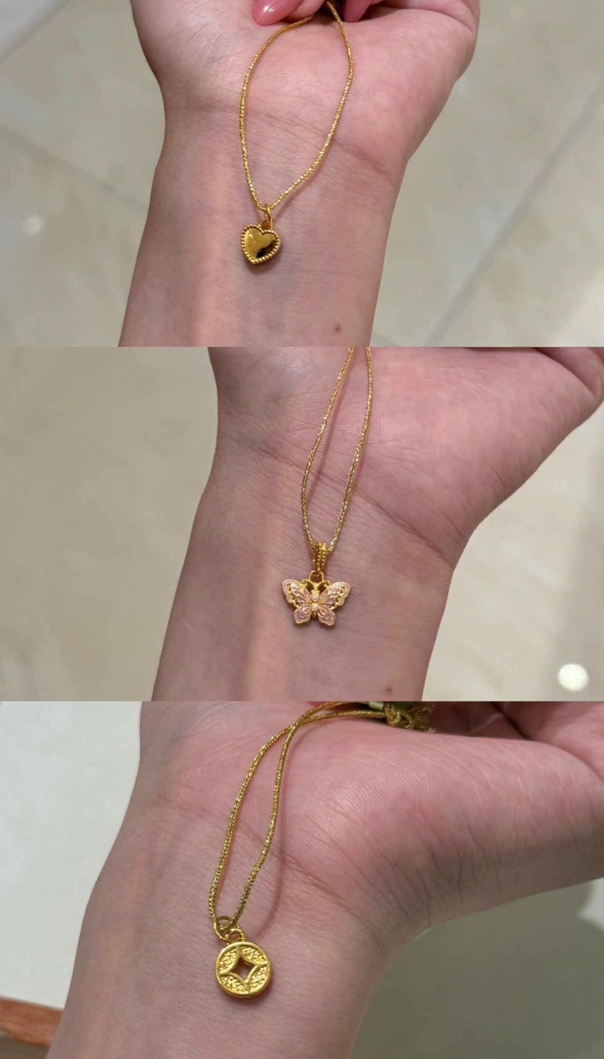 9999黄金吊墜26💛 (預訂貨品)