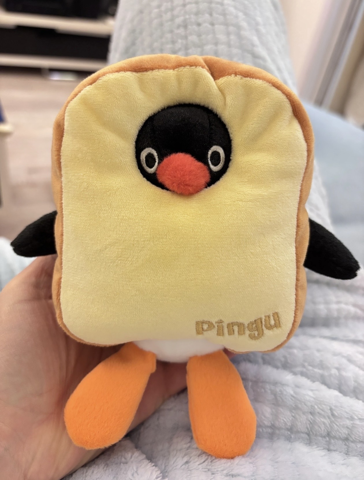 PINGU 企鵝家族  吐司麵包超人 奶油吐司