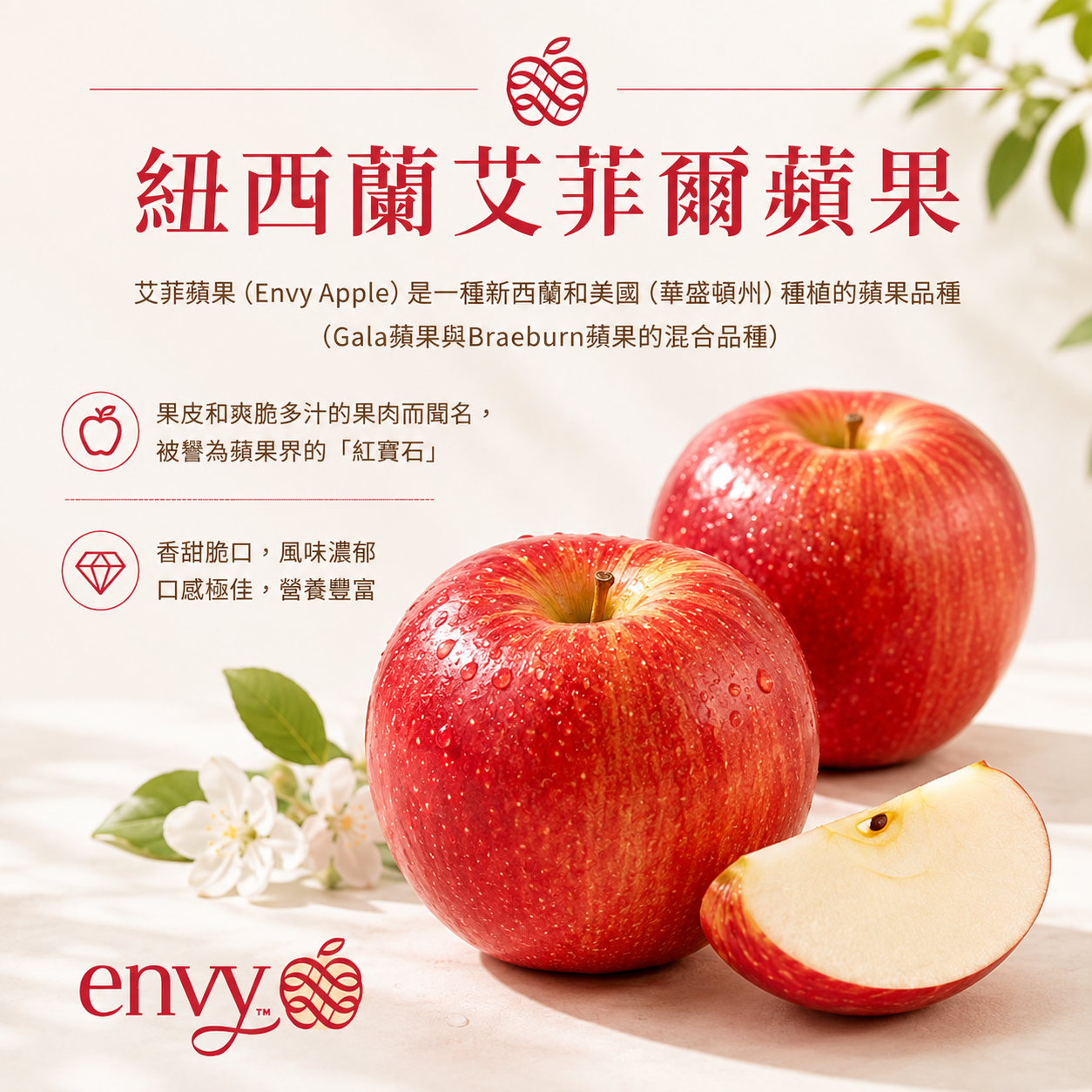 紐西蘭艾菲爾蘋果(4個)