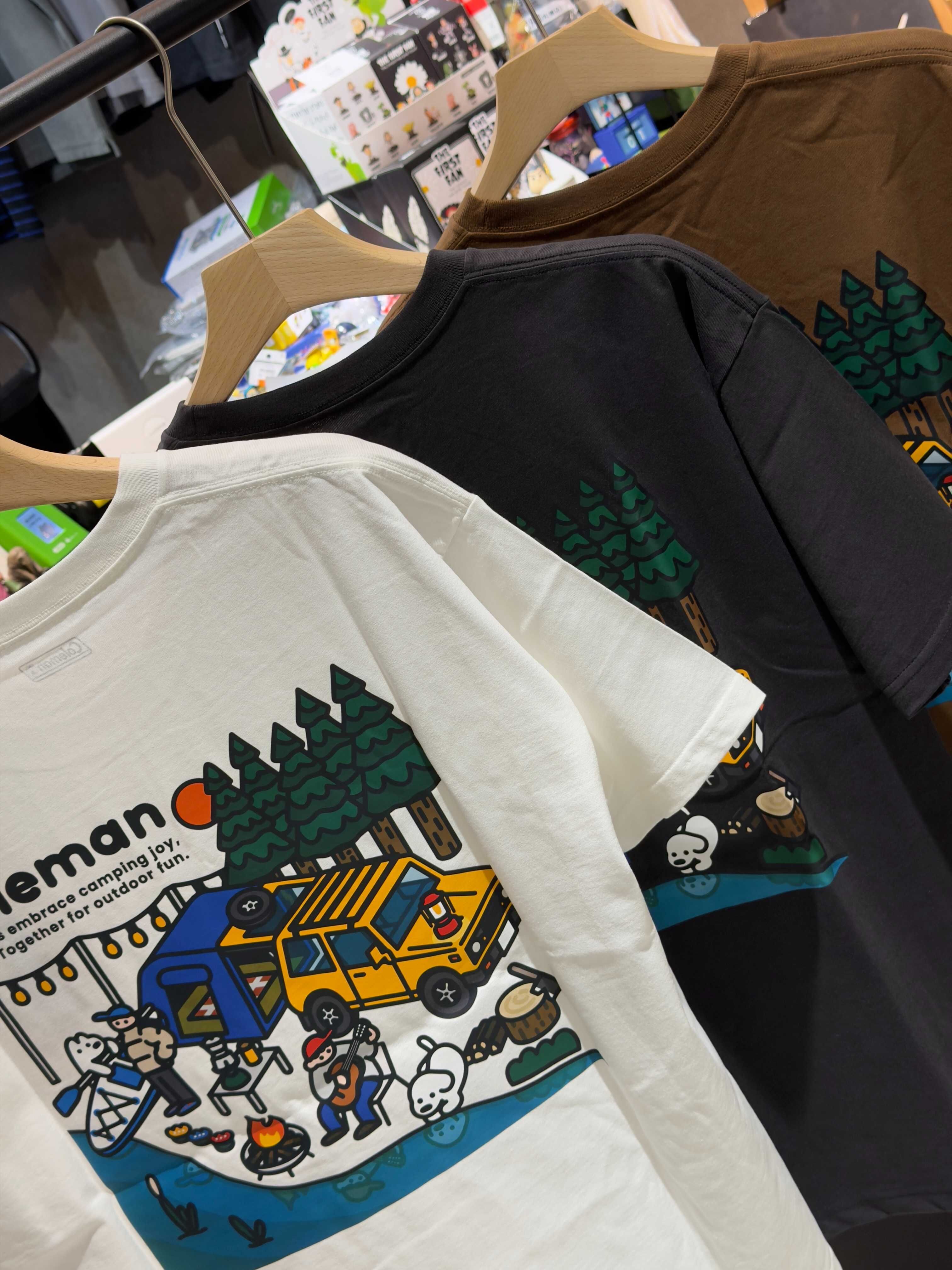 【現貨】Coleman X matsui XFreak’s store 三方聯名 河邊露營 短tee CM5621