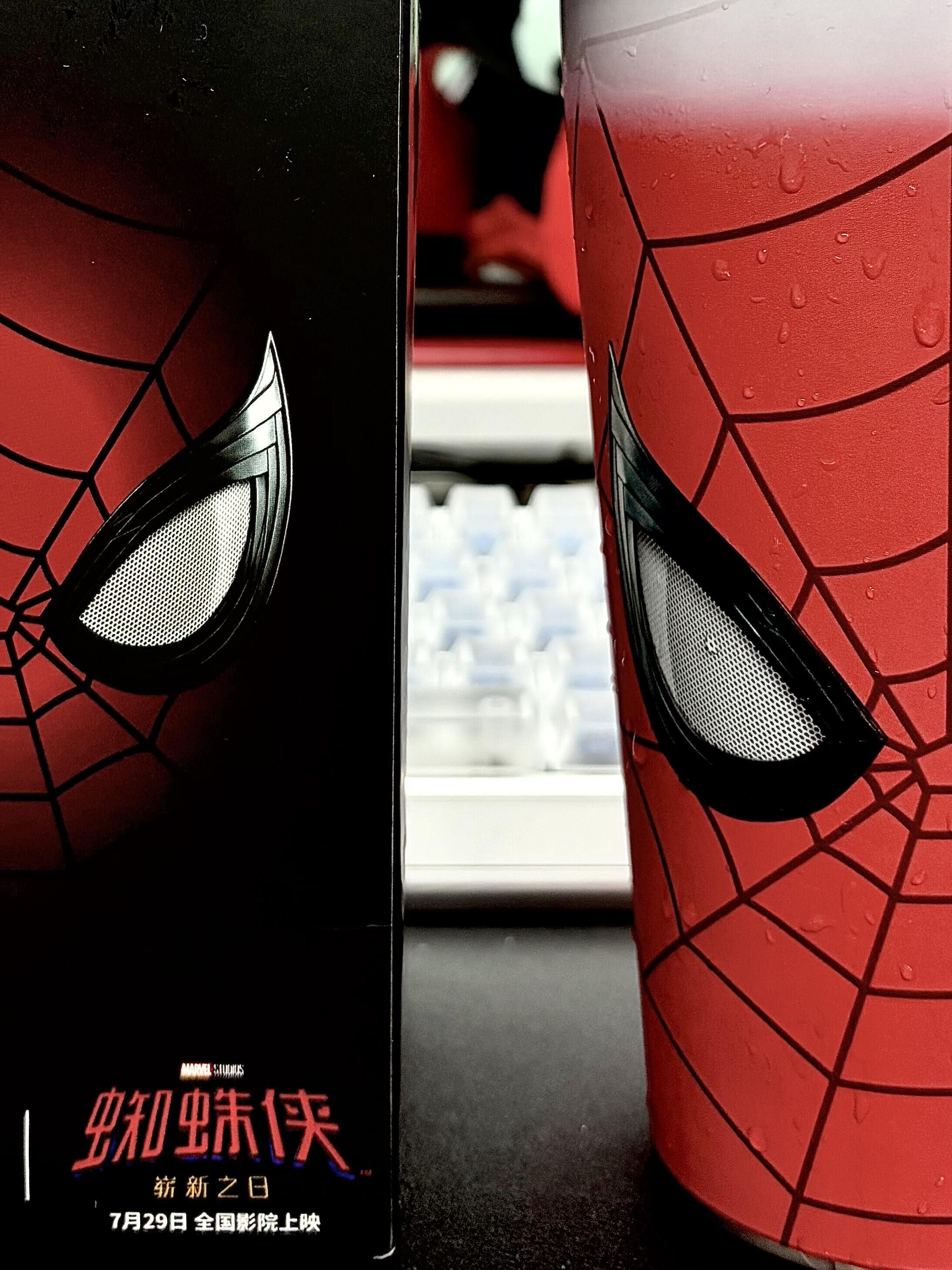 Cotti Coffee x Marvel 庫迪咖啡 漫威 蜘蛛人 聯名款 夜光 漸變水杯 700ml