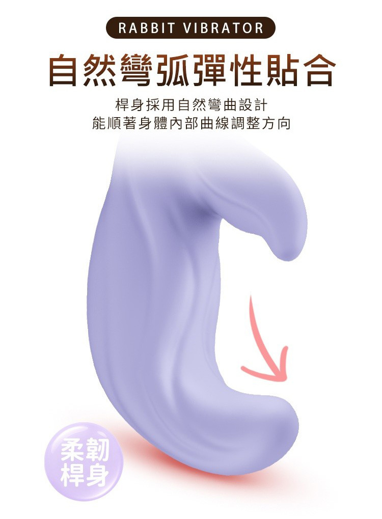 Fun Factory LADY BI 兔姬 雙感震動按摩棒 德國按摩棒