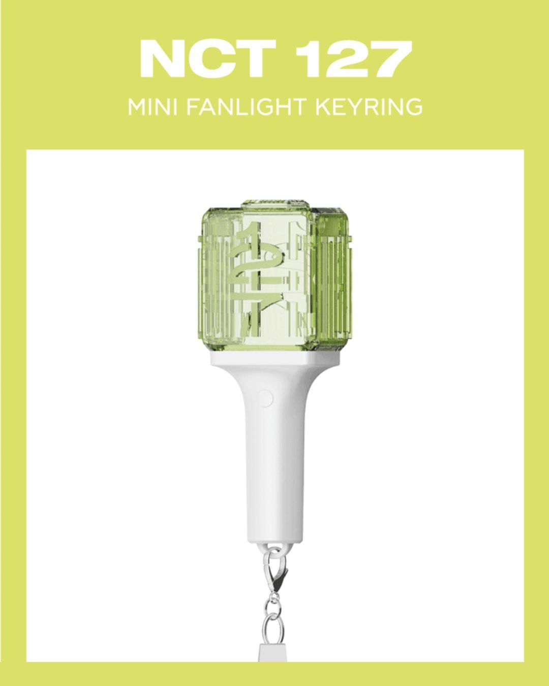 在台現貨｜NCT 127 迷你手燈鑰匙圈 MINI FANLIGHT KEYRING