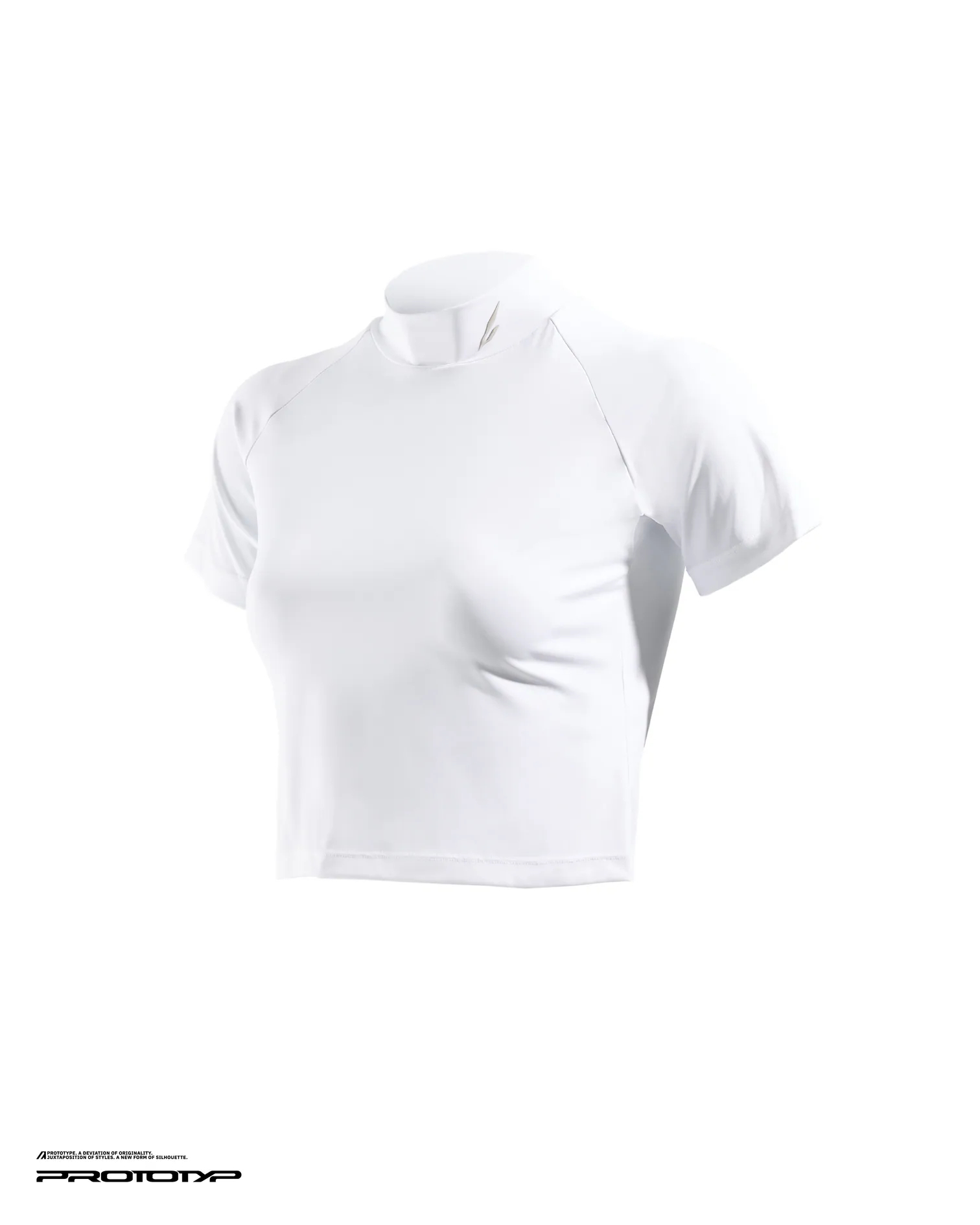 PROTOTYP｜PTP-26S-TT-008 - SONIC WMS Active Cropped Top (SIL Ver.) (White)