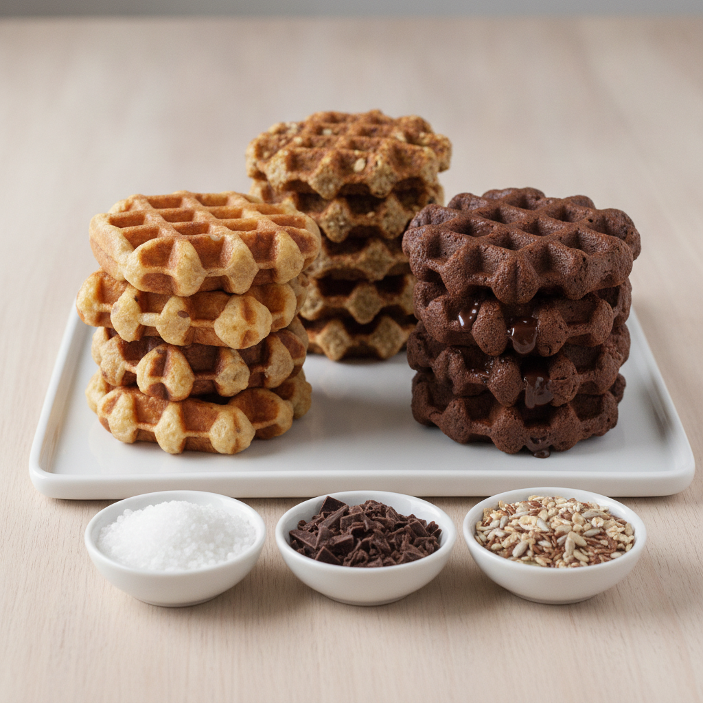Belgian liagewaffle and coffee pairing in a Malaysian Cafe