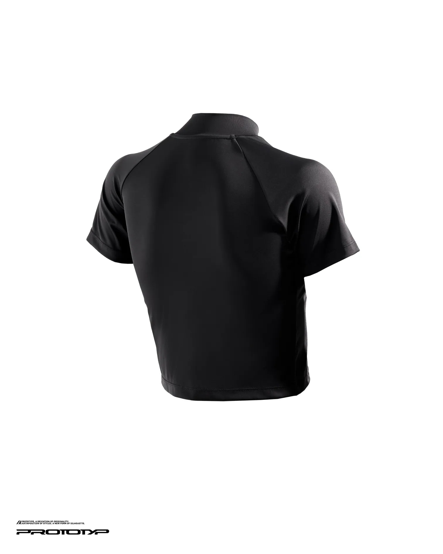 PROTOTYP｜PTP-26S-TT-008 - SONIC WMS Active Cropped Top (SIL Ver.) (Black)
