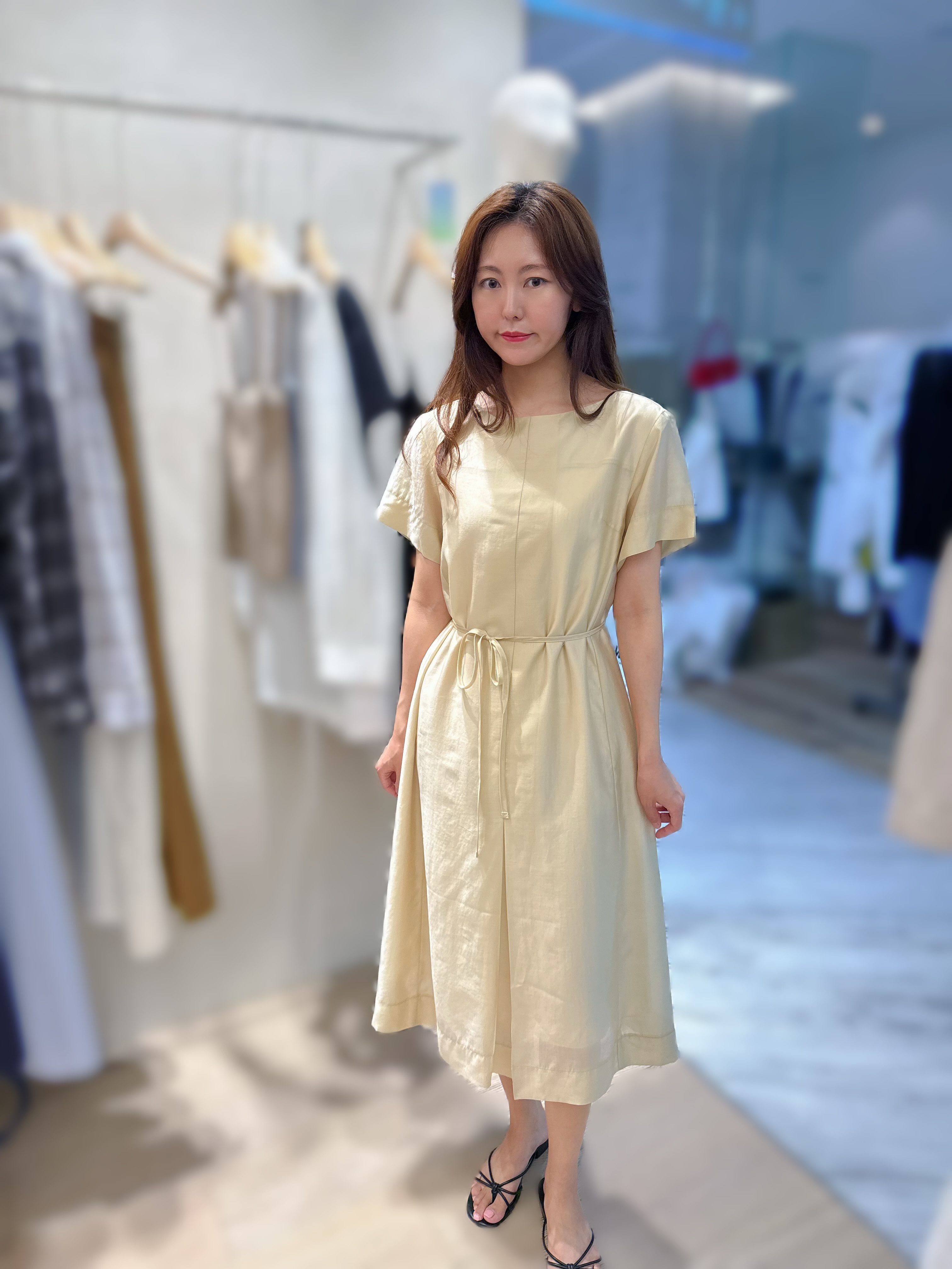 【限量】NE19 天絲連身裙 胸36 長42 $539