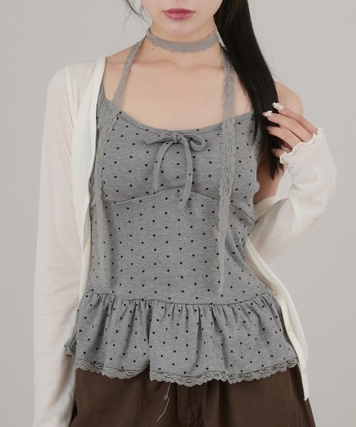 apresjour mignon x ARIAZ / Dot Camisole with pad