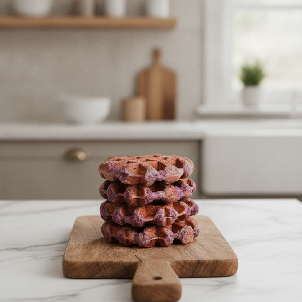 Belgian liagewaffle menu idea for an ice cream shop