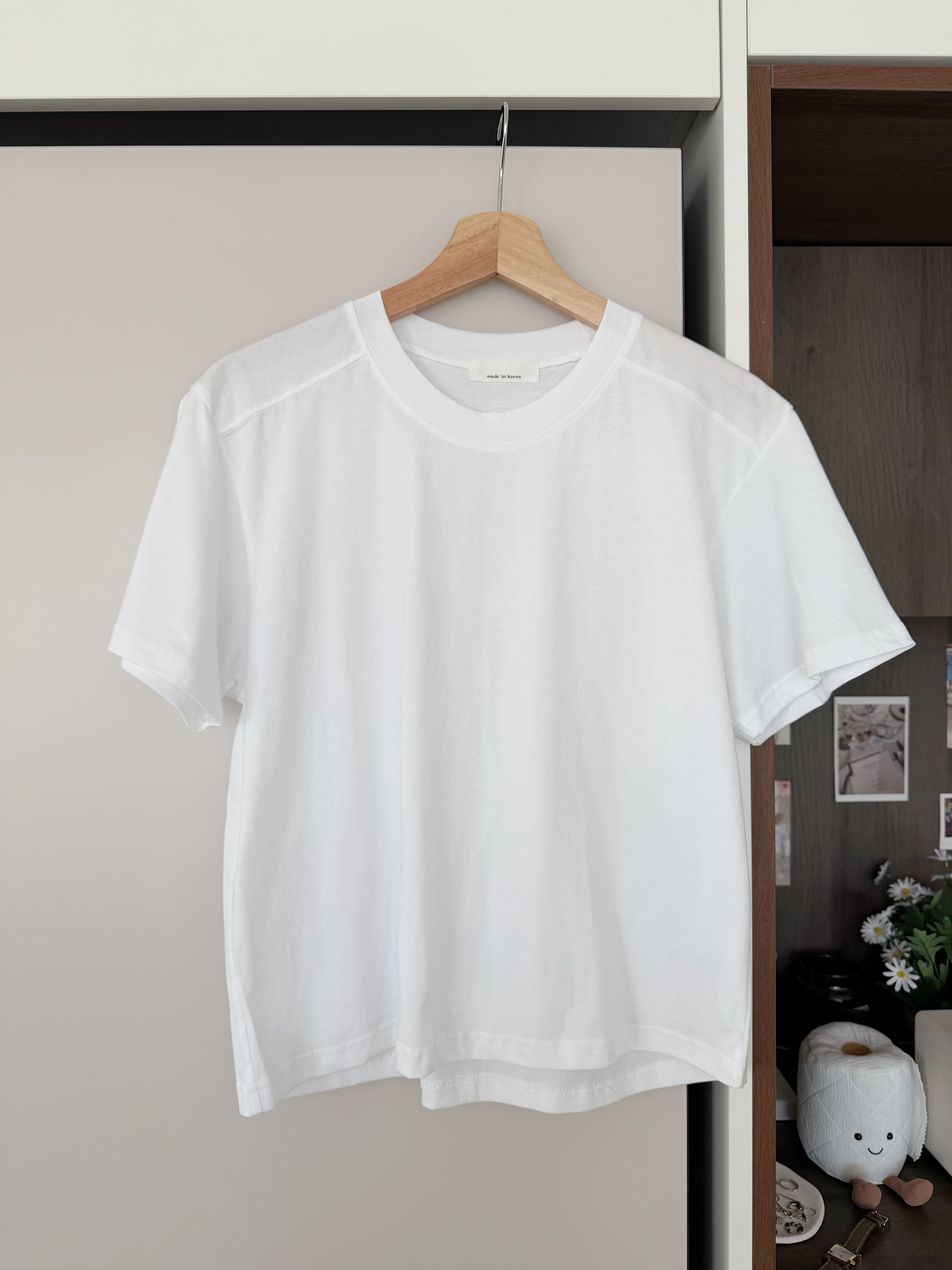 KR669 版型超正基本舒適TEE-2色