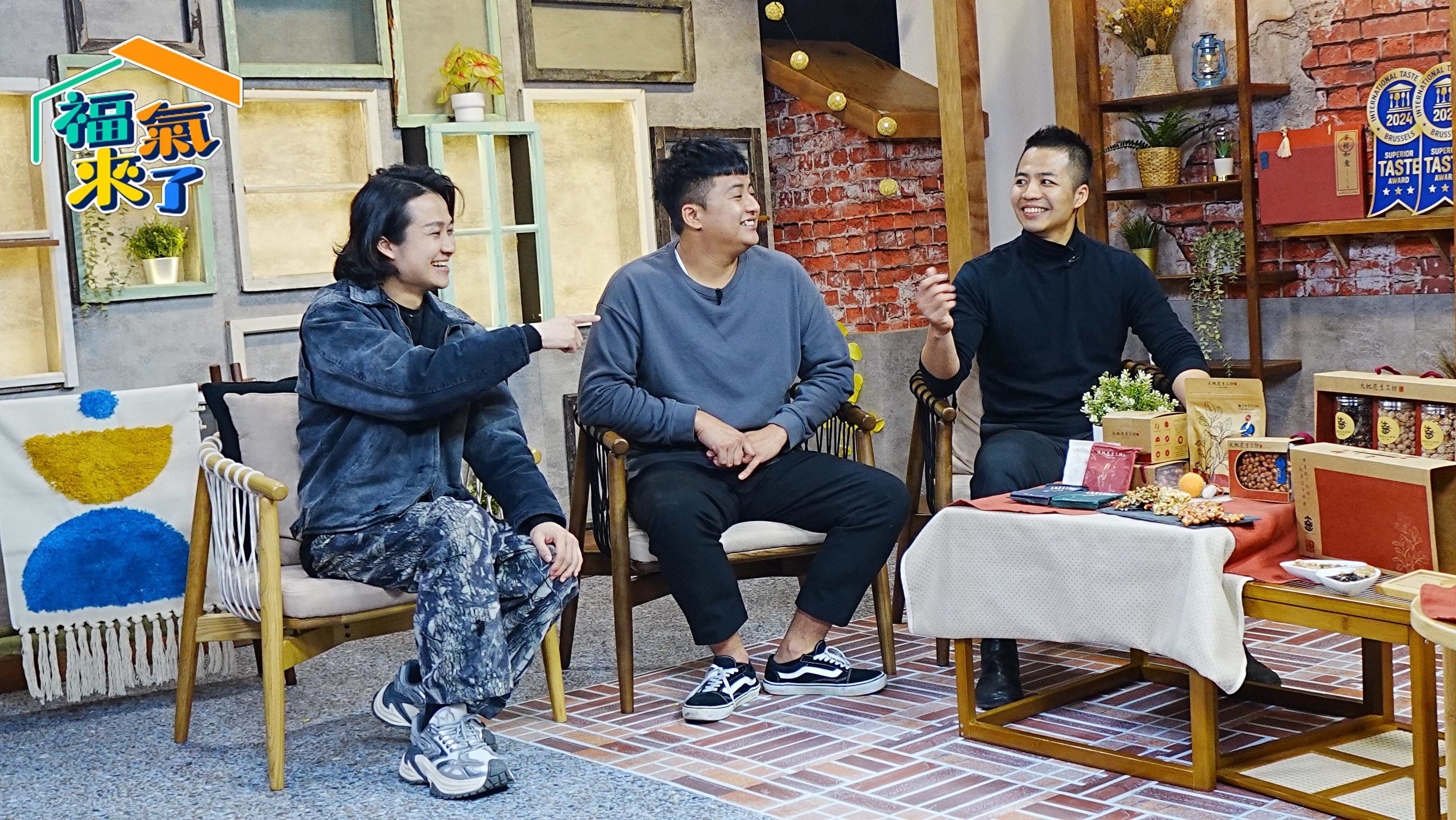 大地花生三兄弟在客家電視《福氣來了》分享家族傳承與品牌故事