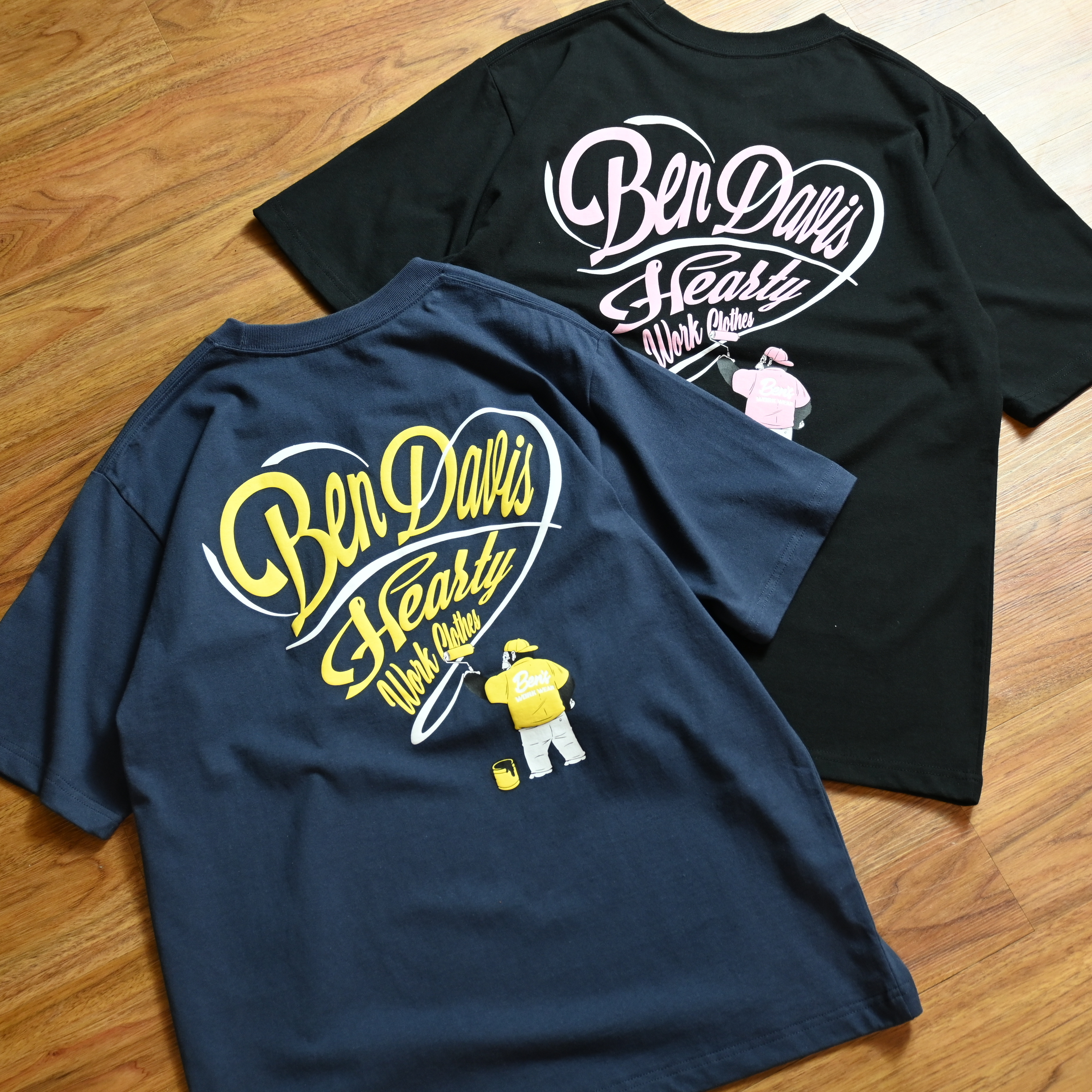 Ben Davis JP Script Heart Tee