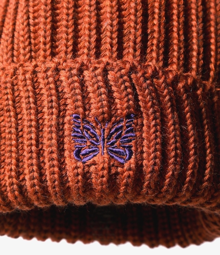 Needles - PU063 Watch Cap - Merino Wool - A-Orange