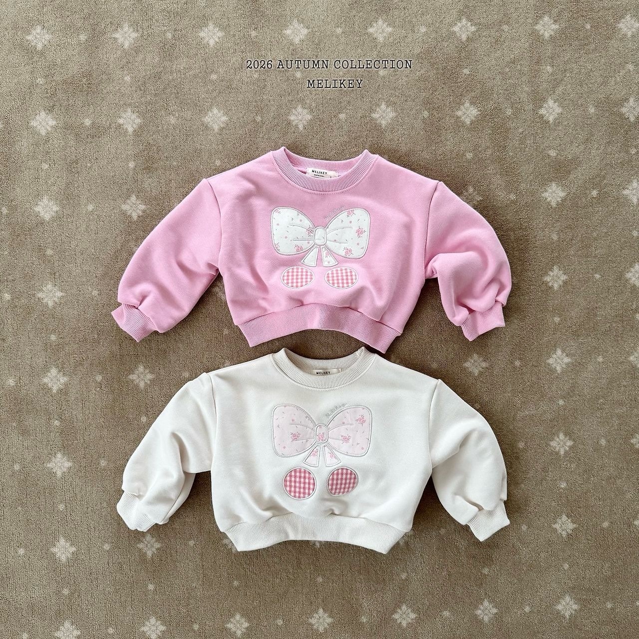 MELIKEY Ribbon Cherry Sweatshirt