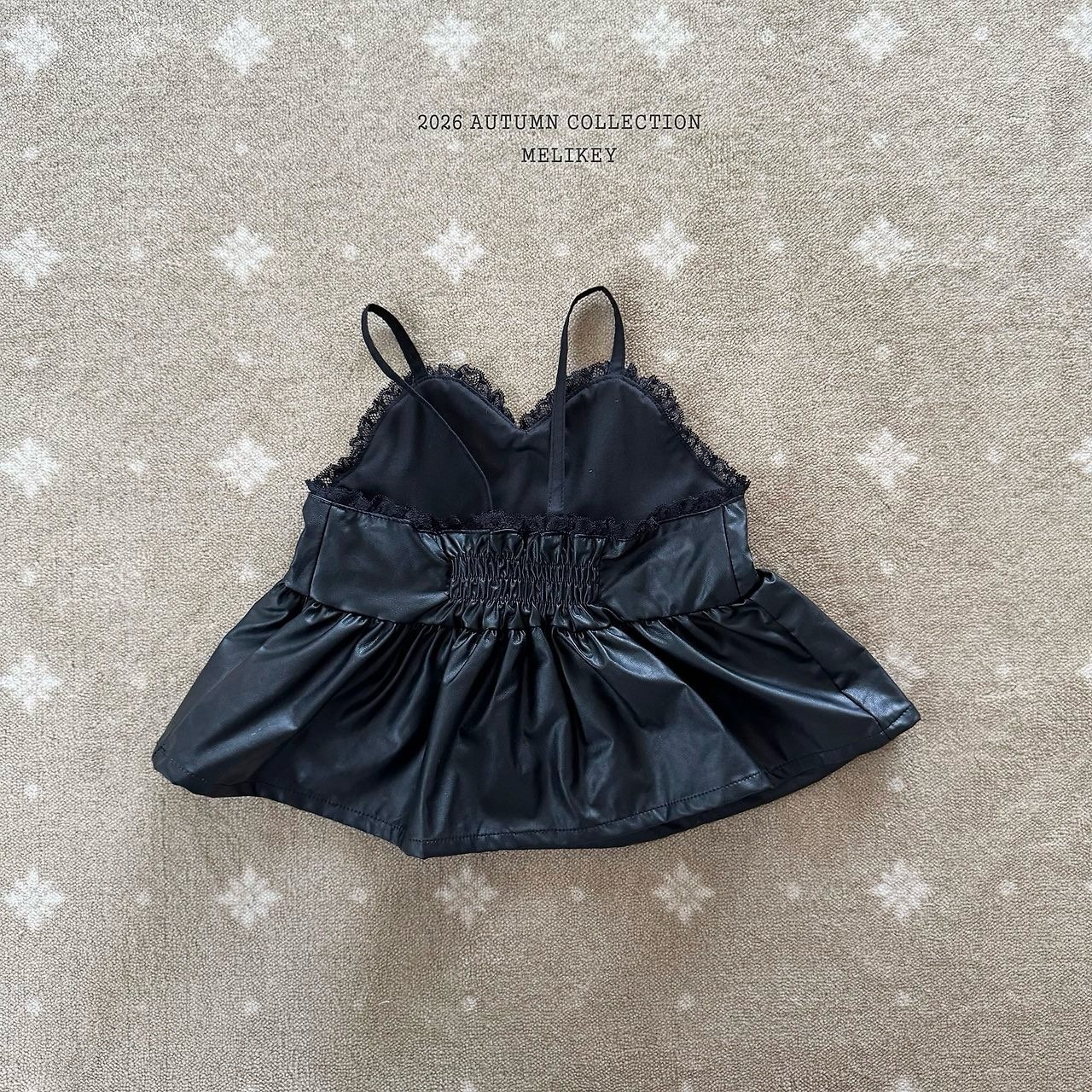 MELIKEY Leather Bustier
