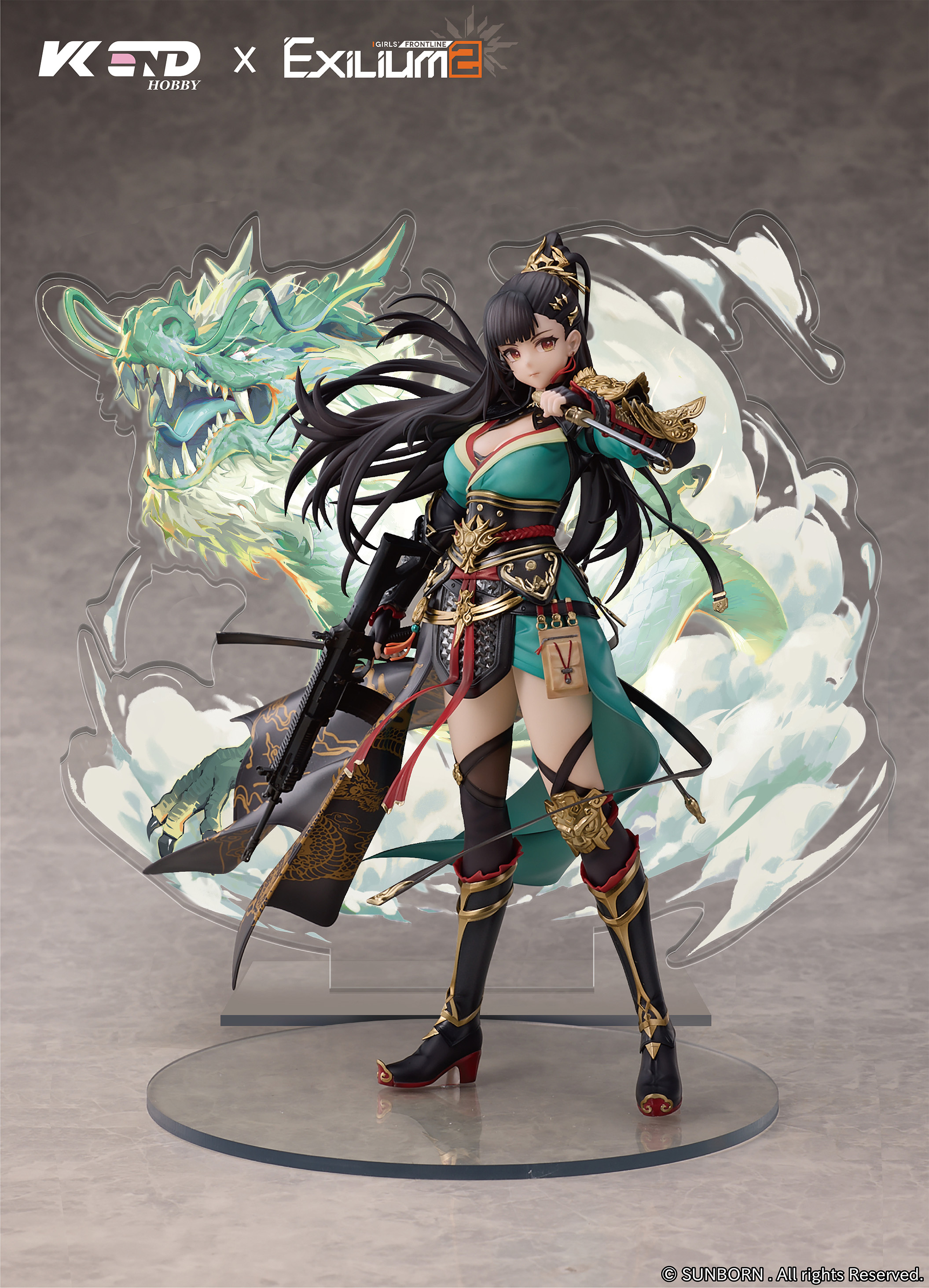 VKEND "Girls' Frontline 2: Exilium" Qiong Jiu - Pinnacle of Virtue Ver. 1/6 Scale Figure
