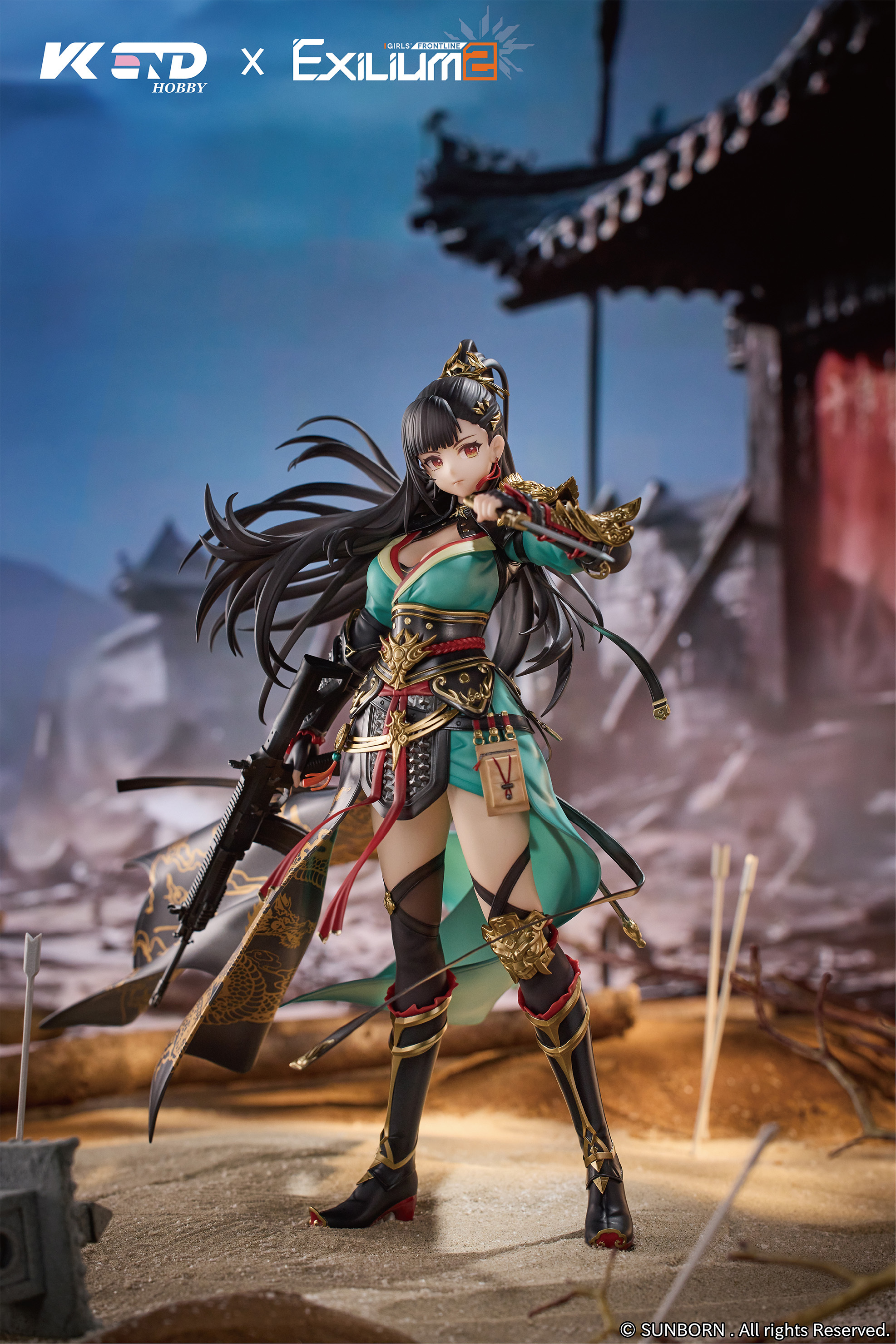 VKEND "Girls' Frontline 2: Exilium" Qiong Jiu - Pinnacle of Virtue Ver. 1/6 Scale Figure