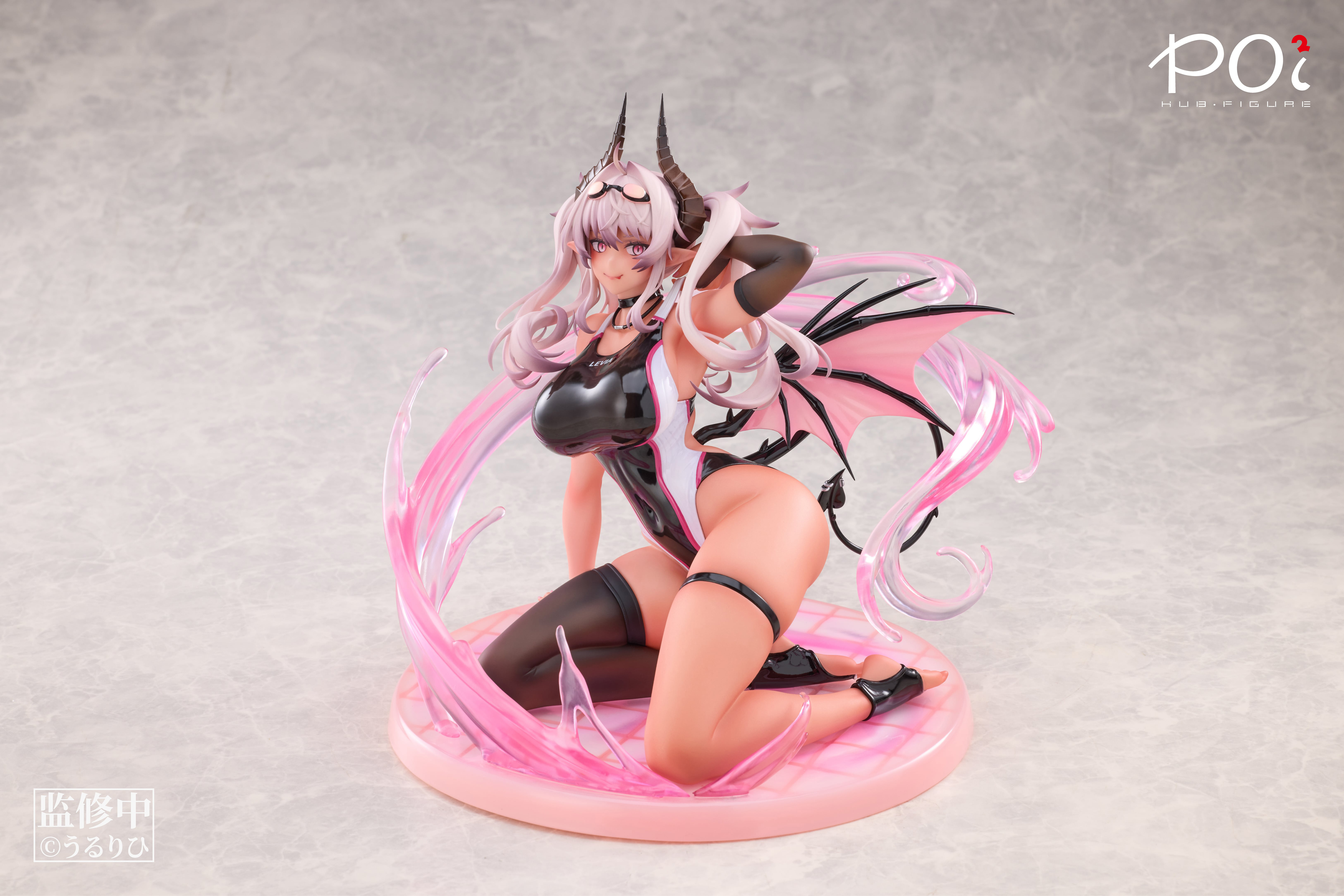 Poi2HUB Succubus Academy Swimming Club Levia-san 1/6 Scale Figure (Deluxe Edition)