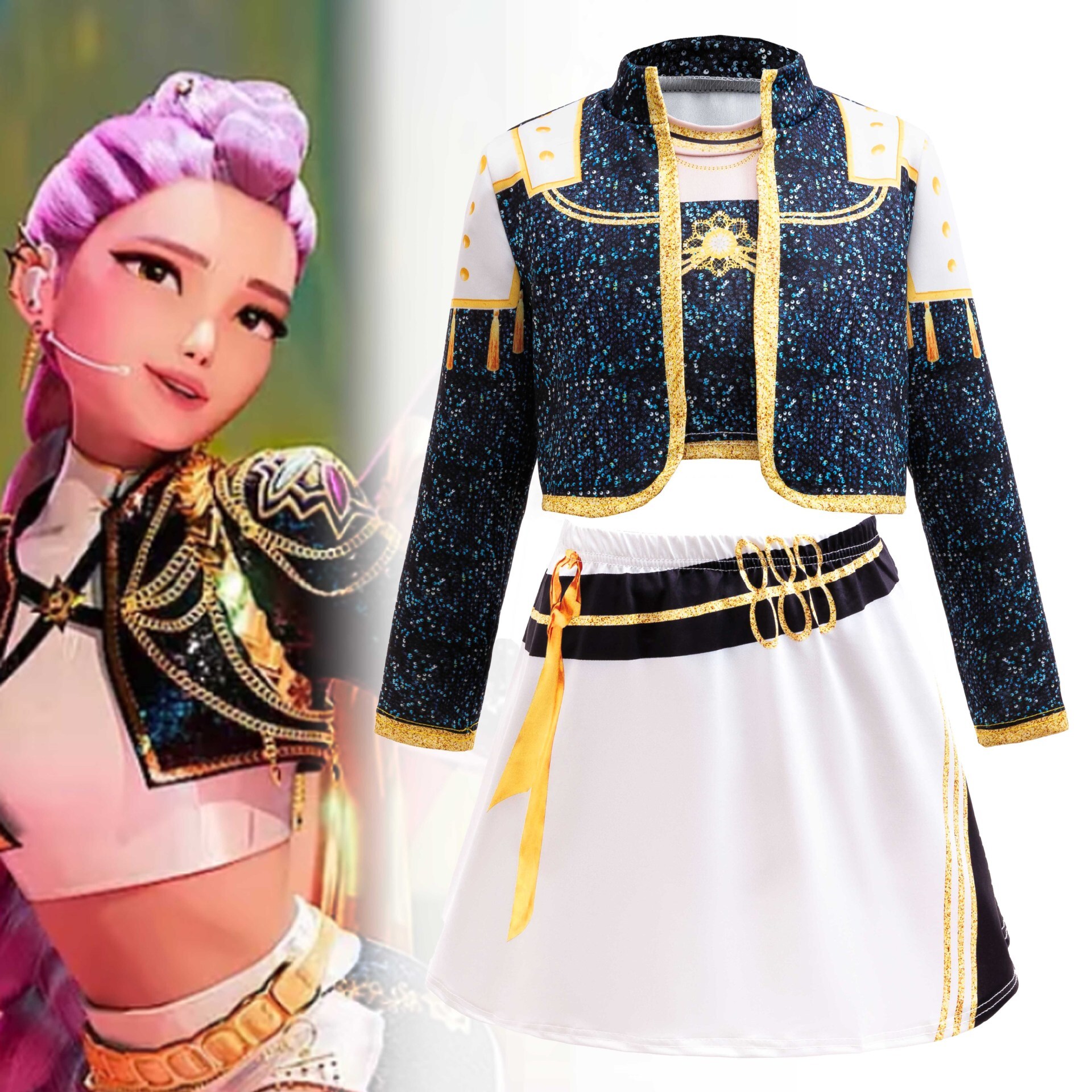 萬聖節 獵魔女團 cosplay 系列 100-160cm #BB85