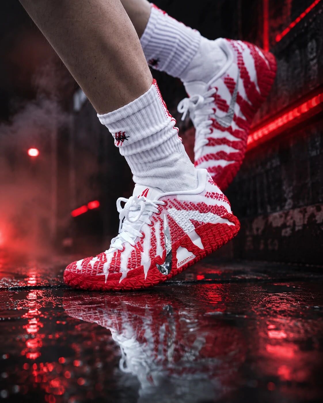 (預訂) Nike JA 3 - White University Red