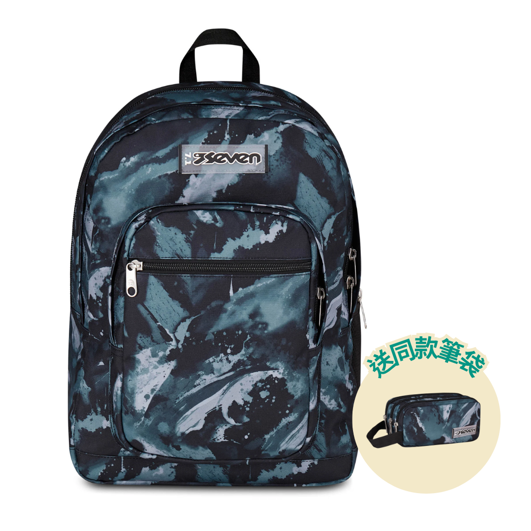 SEVEN® FREETHINK 雙主隔層背包 34L - 699 Abyss
