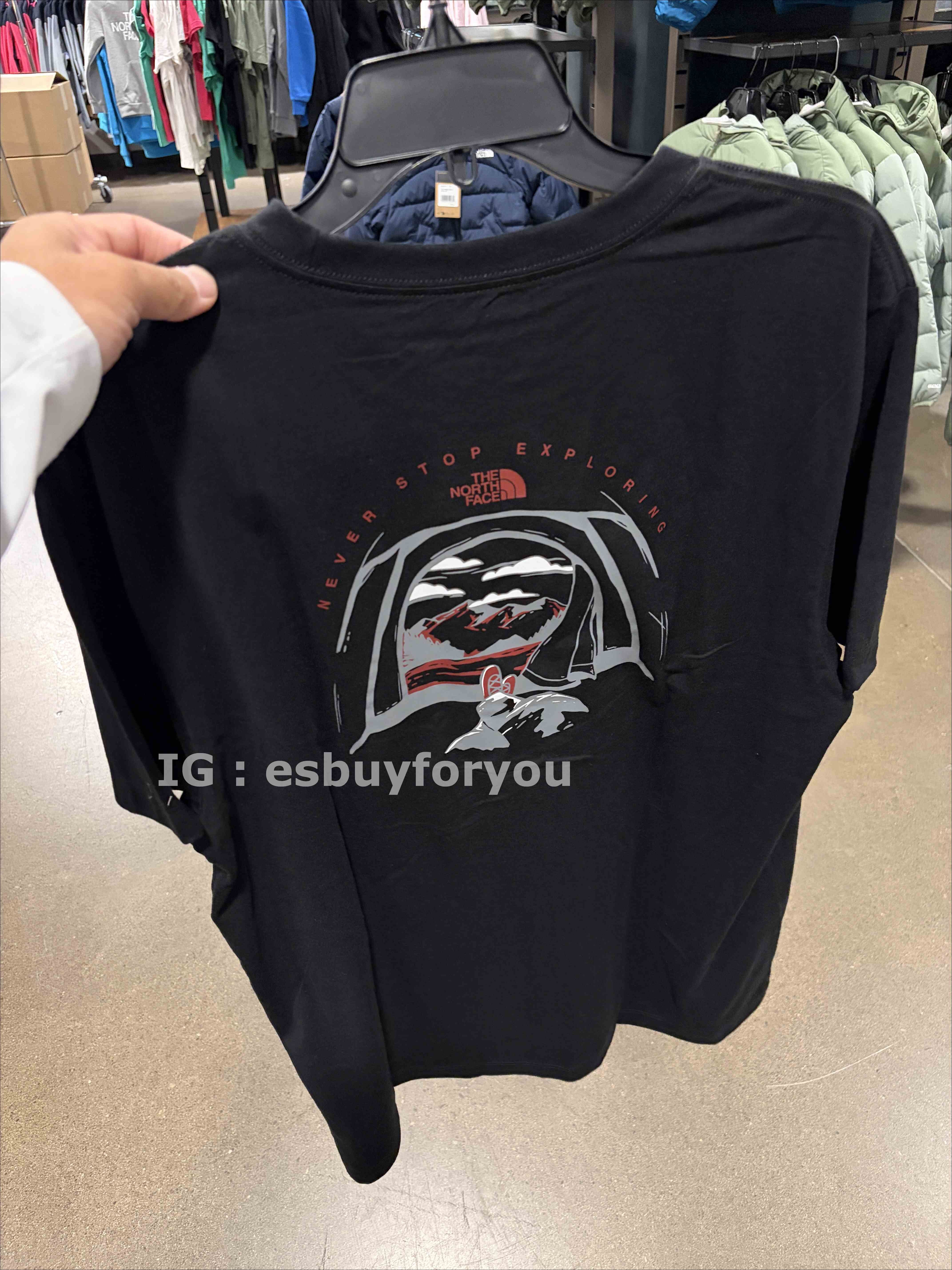 THE NORTH FACE 男大人 正反 露營系列 短TEE