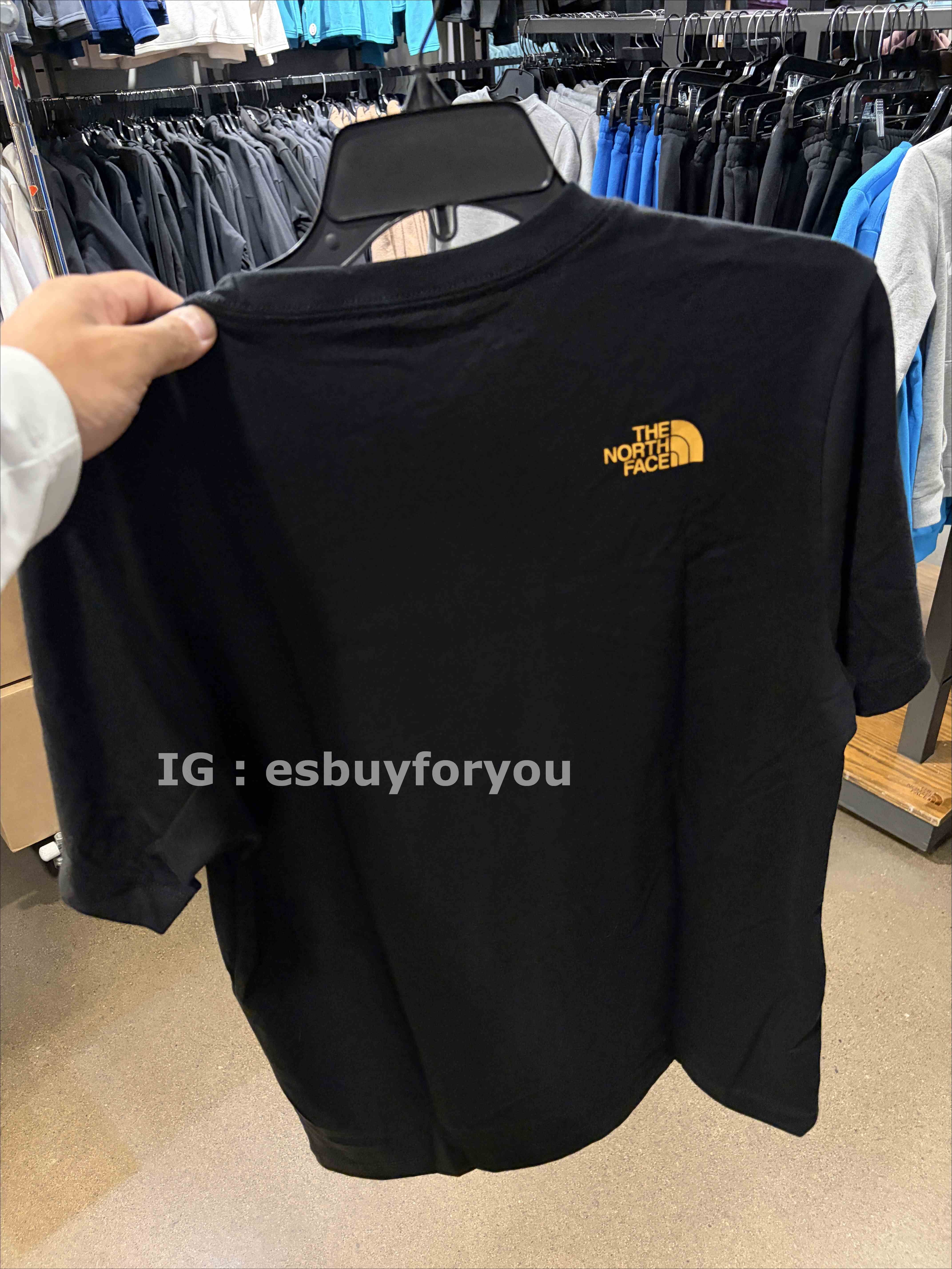 THE NORTH FACE 男大人 山脈圖案 短TEE