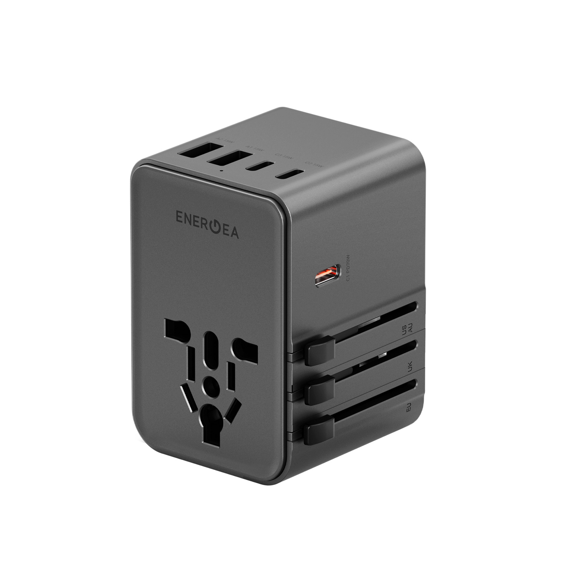 ENERGEA TravelWorld GAN70 3C2A PD70W 旅行充電插座