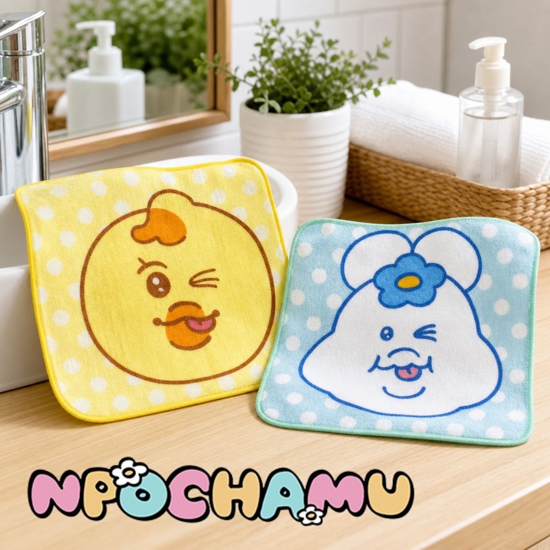 Npochamu優格精靈 2P兒童多用途抹手巾