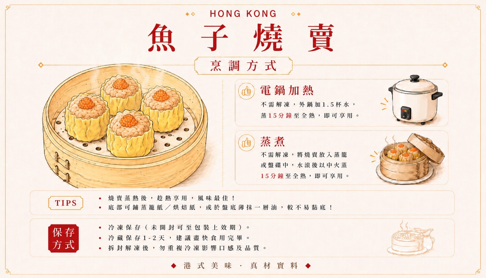 燒賣料理方式