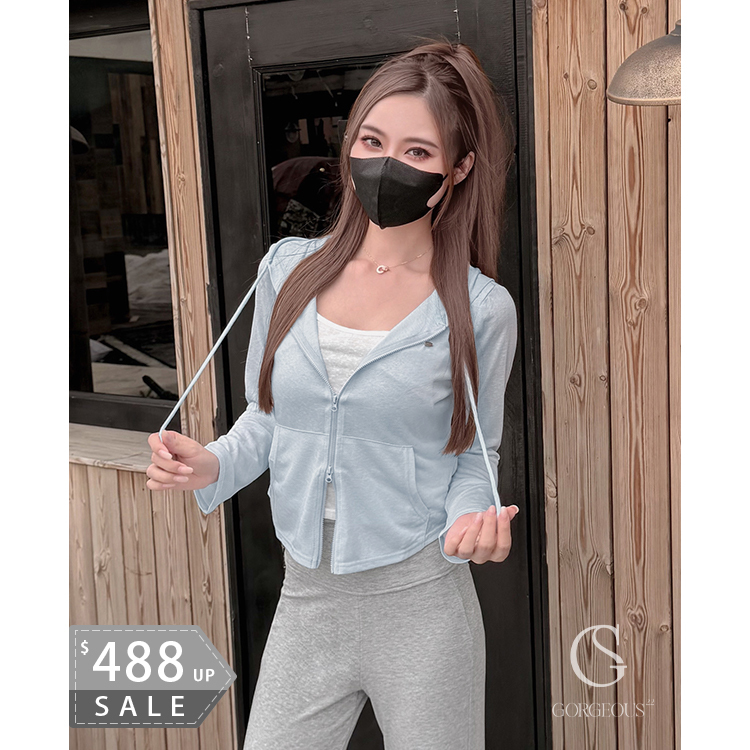 G7965 「防曬假2件′ 偷懶系穿搭」