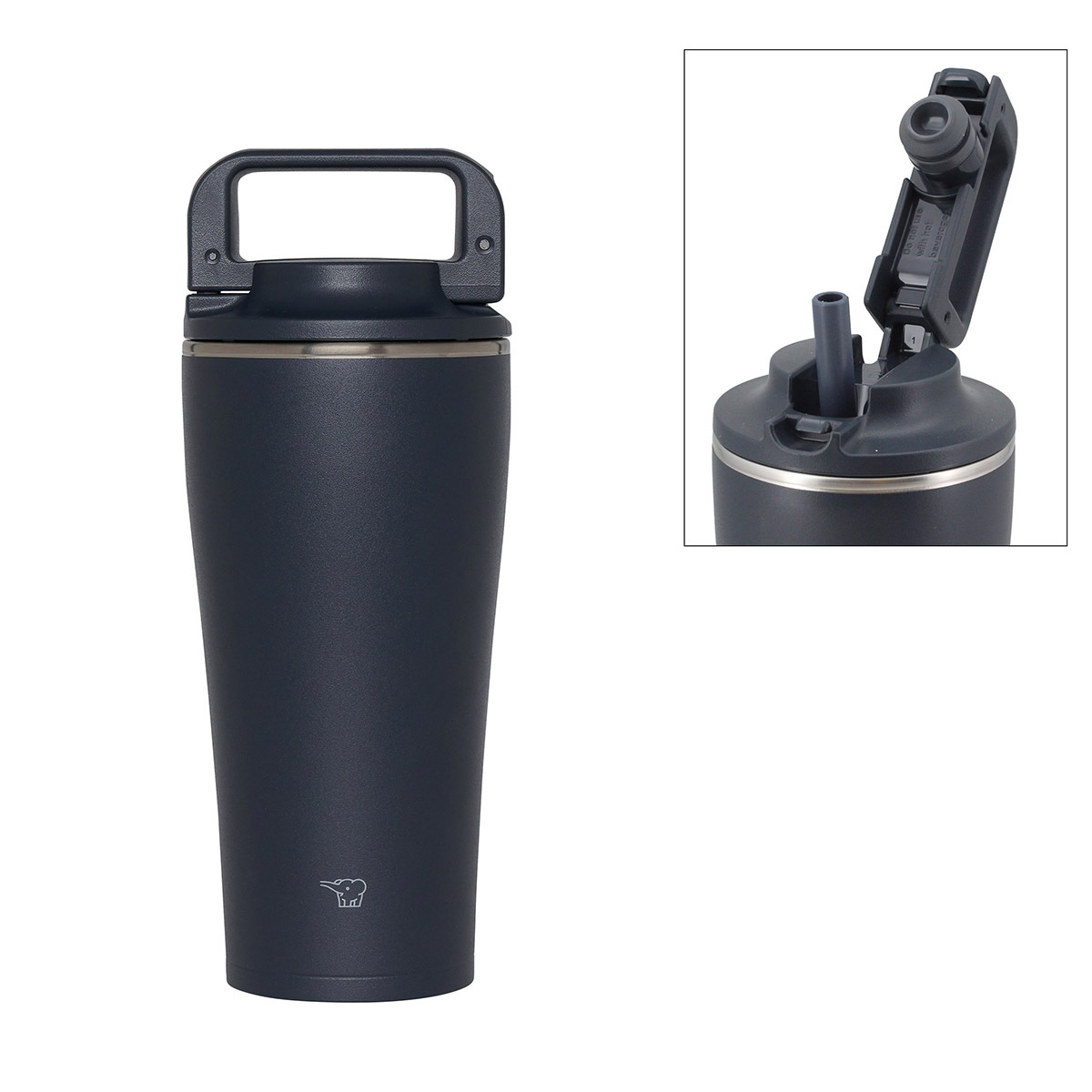 ZOJIRUSHI 0.6L Stainless Carry Tumbler with Pop-up Straw【HK Licensed】-SX-MA60H