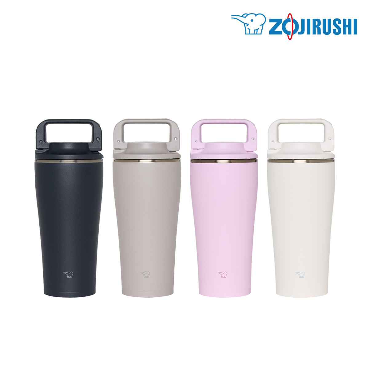 ZOJIRUSHI 0.6L Stainless Carry Tumbler with Pop-up Straw【HK Licensed】-SX-MA60H