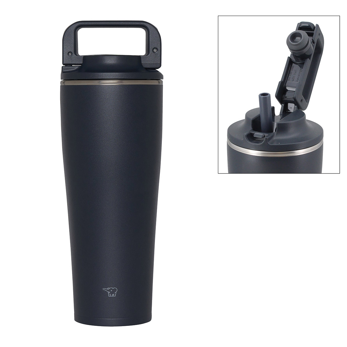 ZOJIRUSHI 0.77L Stainless Carry Tumbler with Pop-up Straw【HK Licensed】-SX-MA77H