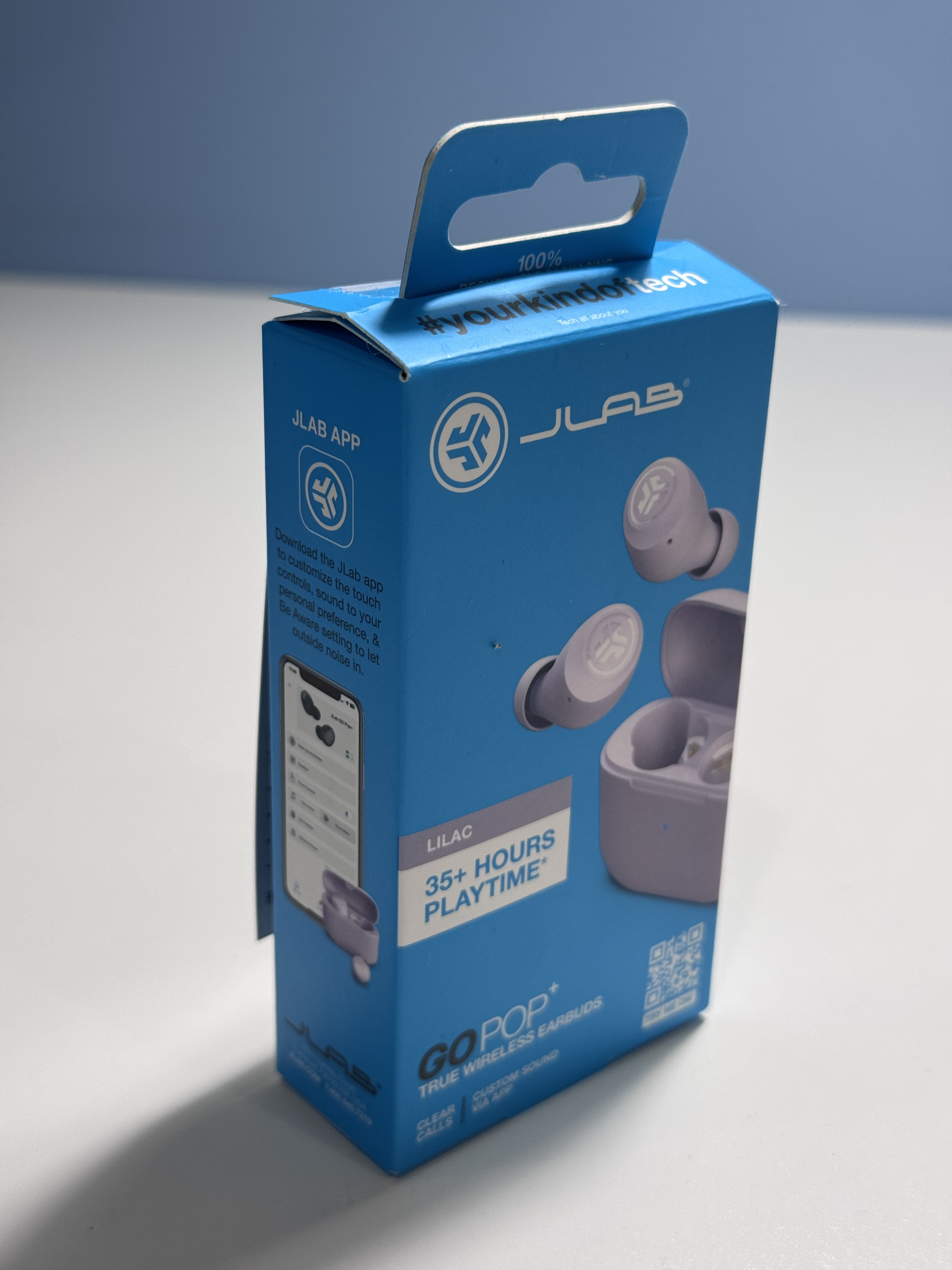 福利品出清【JLab】Go POP + 真無線藍牙耳機 丁香紫