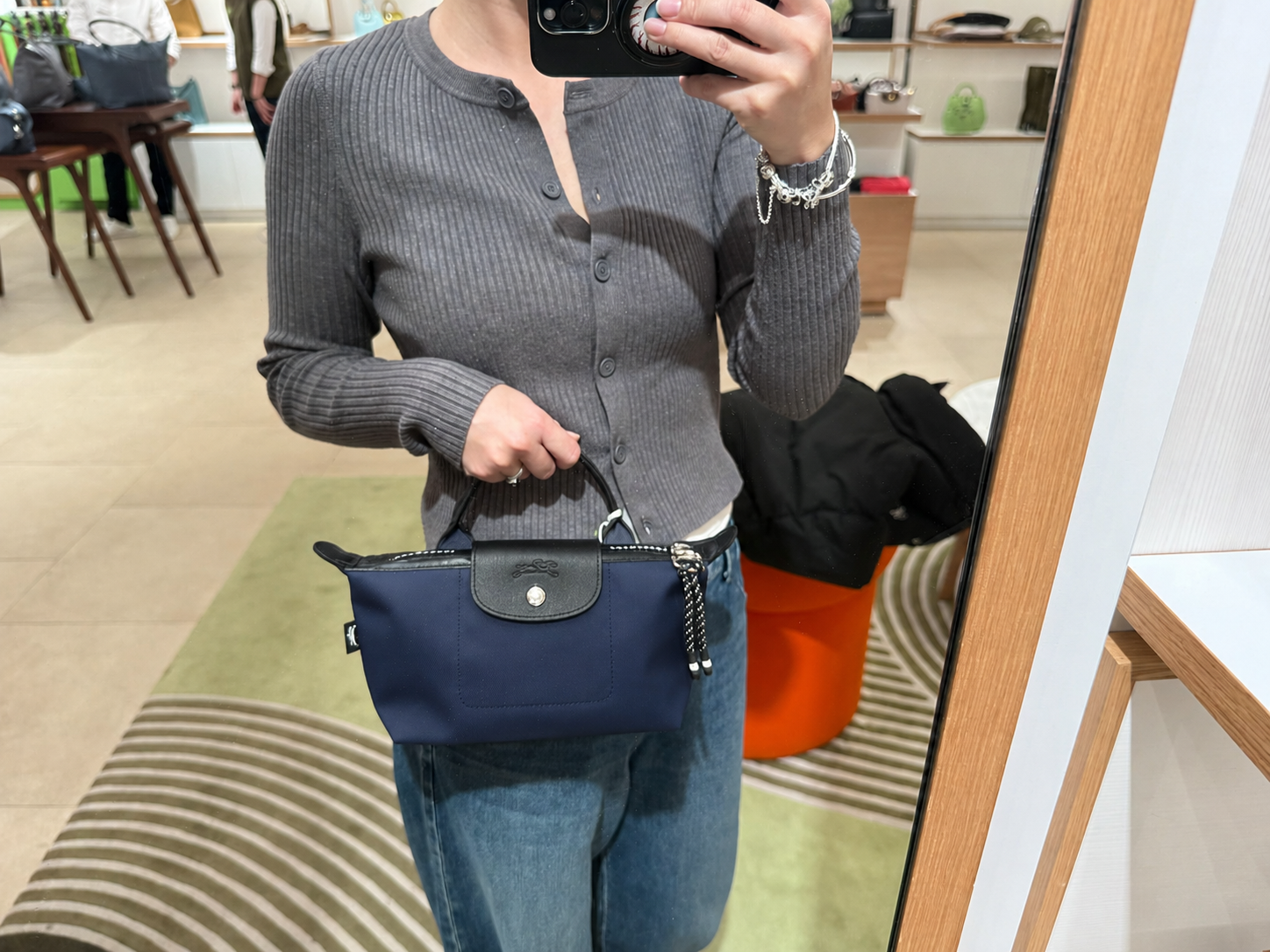 LYS02227 Longchamp Le Pliage Energy Pouch(送真皮肩帶)
