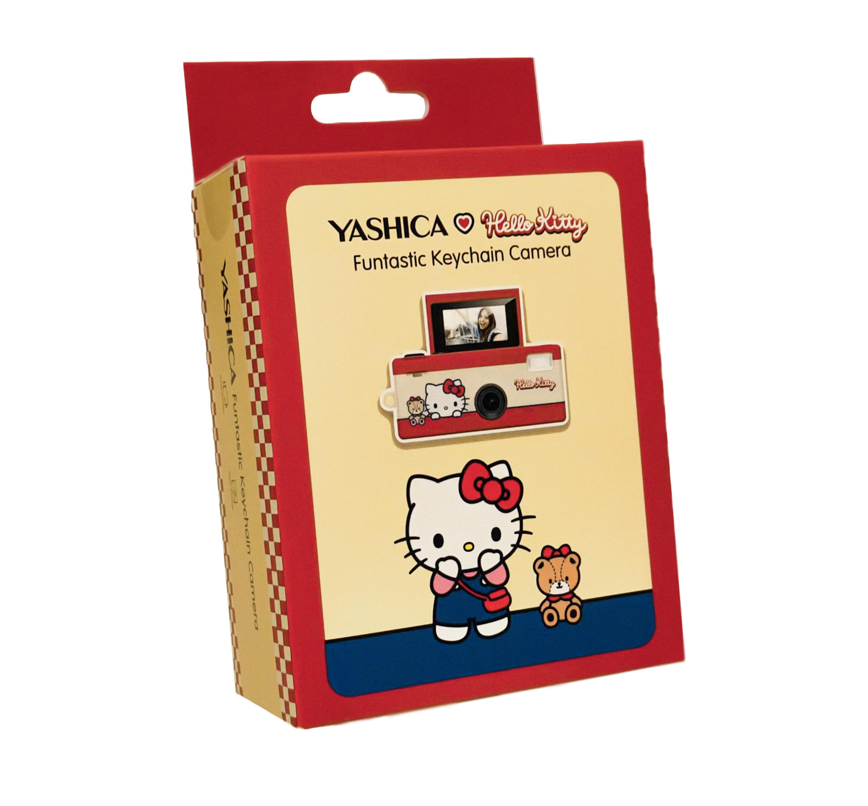 Hello kitty x YASHICA Funtastic 雅西卡凱蒂鑰匙扣迷你數碼相機