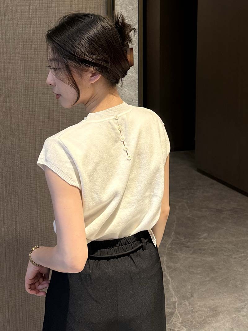 【良源集】輕氧感彈力針織背心