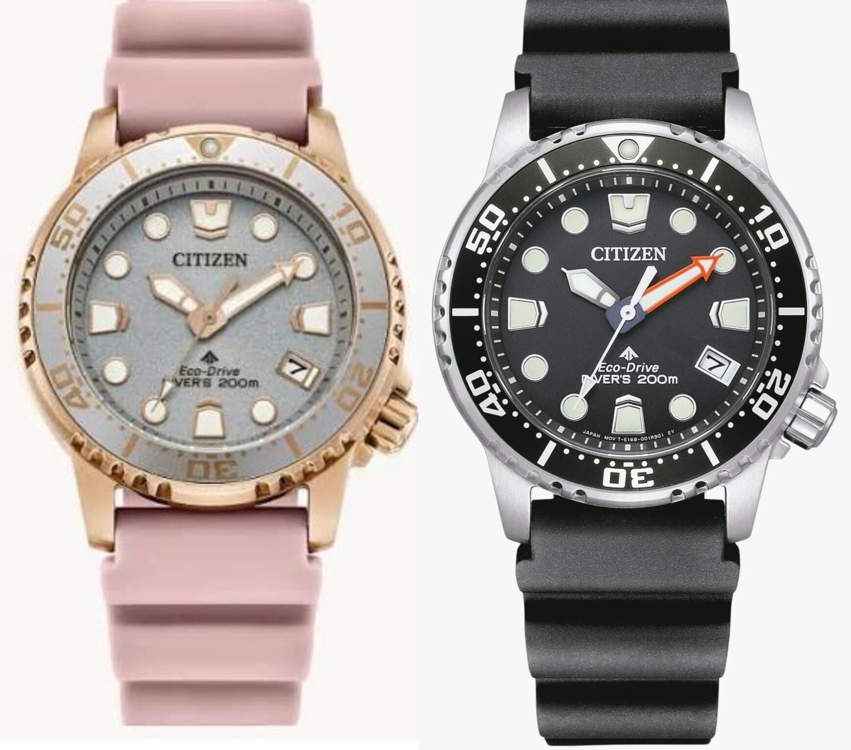 星辰 Citizen Promaster Diver 36,5 mm Silver-Tone Dial EO2023-00A  , Black Dial  EO2020-08E  光動能潛水錶