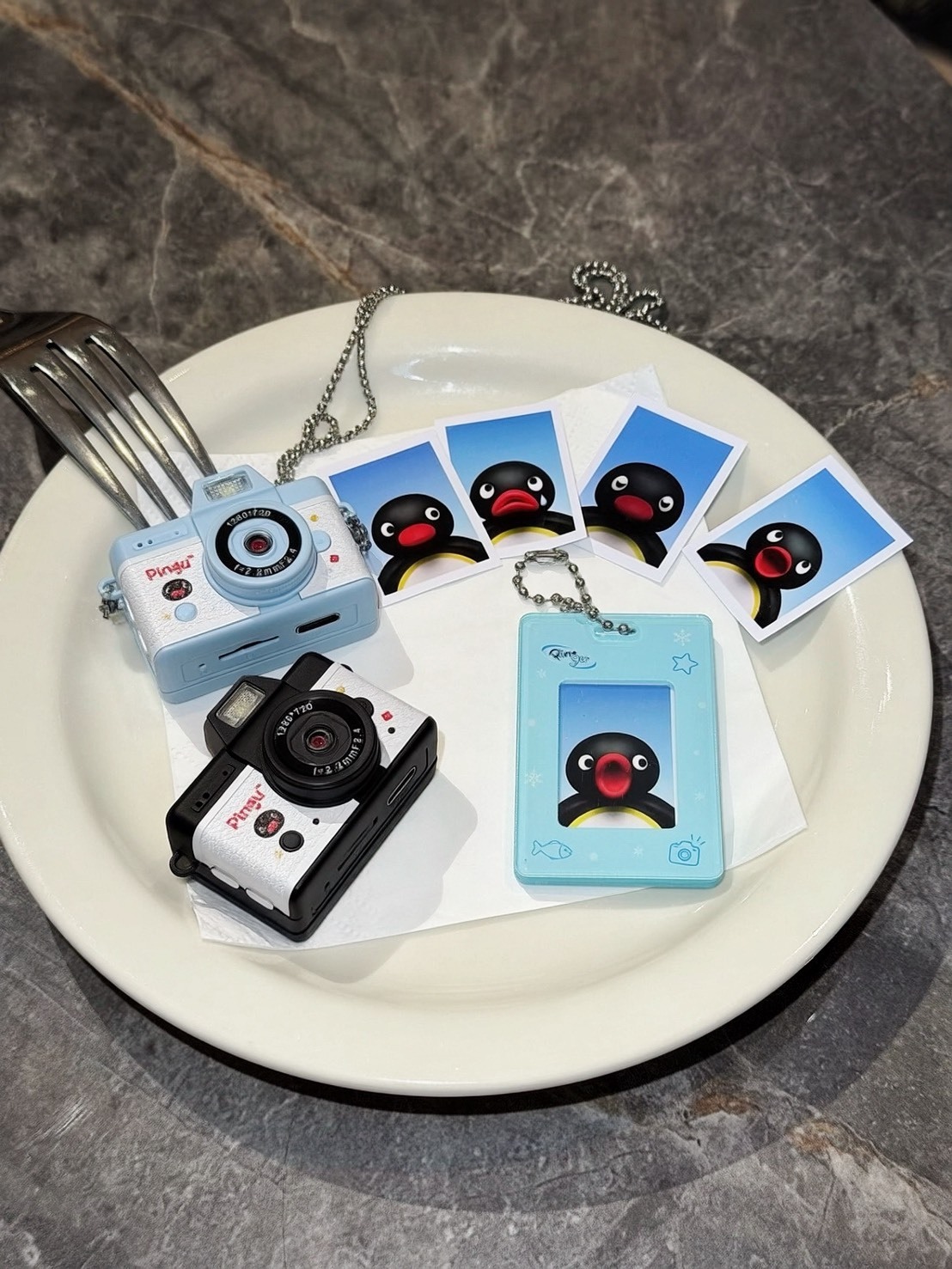 正版授權 PINGU 翻轉屏 可自拍 迷你CCD相機