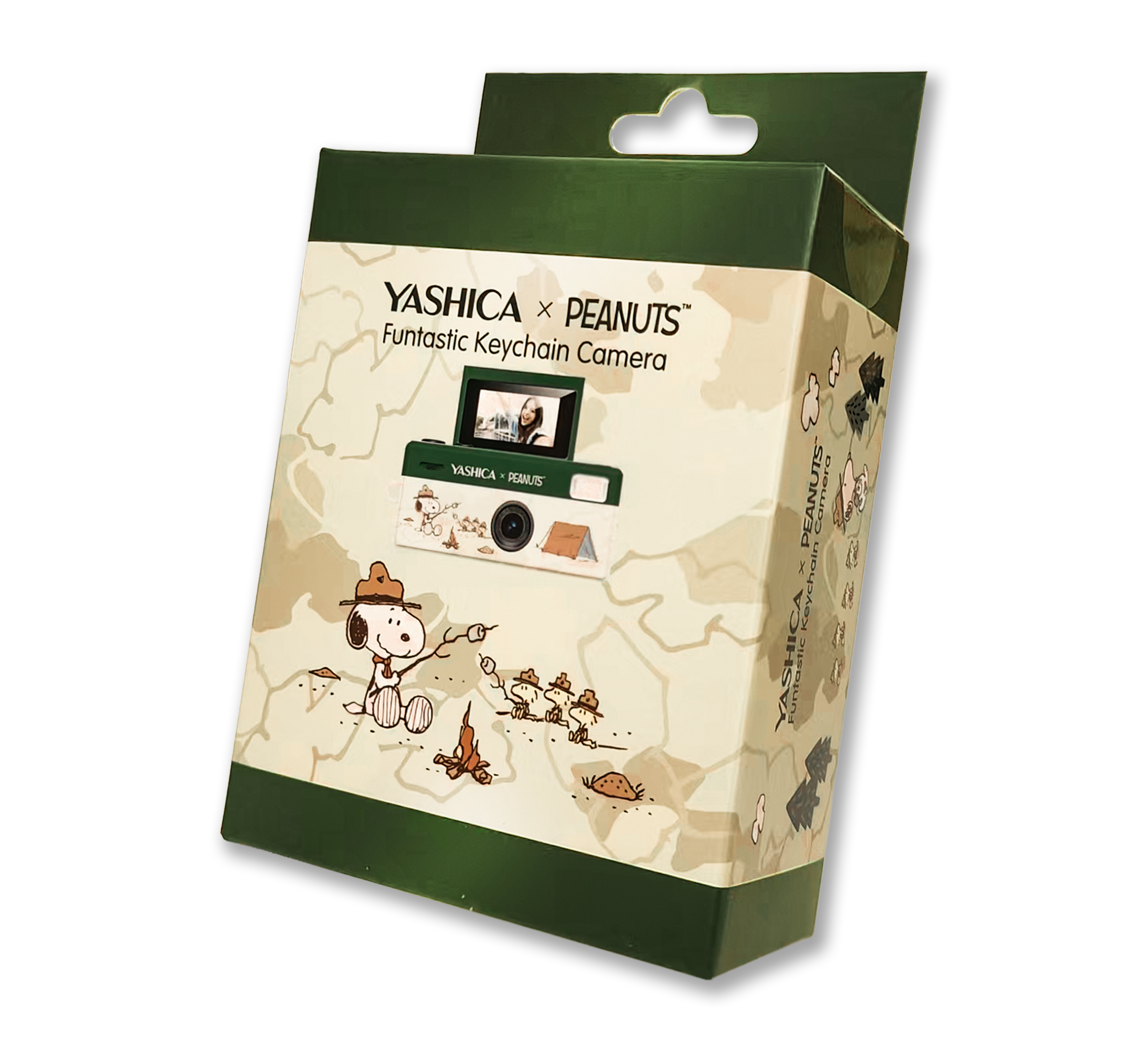 PEANUTS x YASHICA Funtastic  雅西卡史諾比鑰匙扣迷你數碼相機