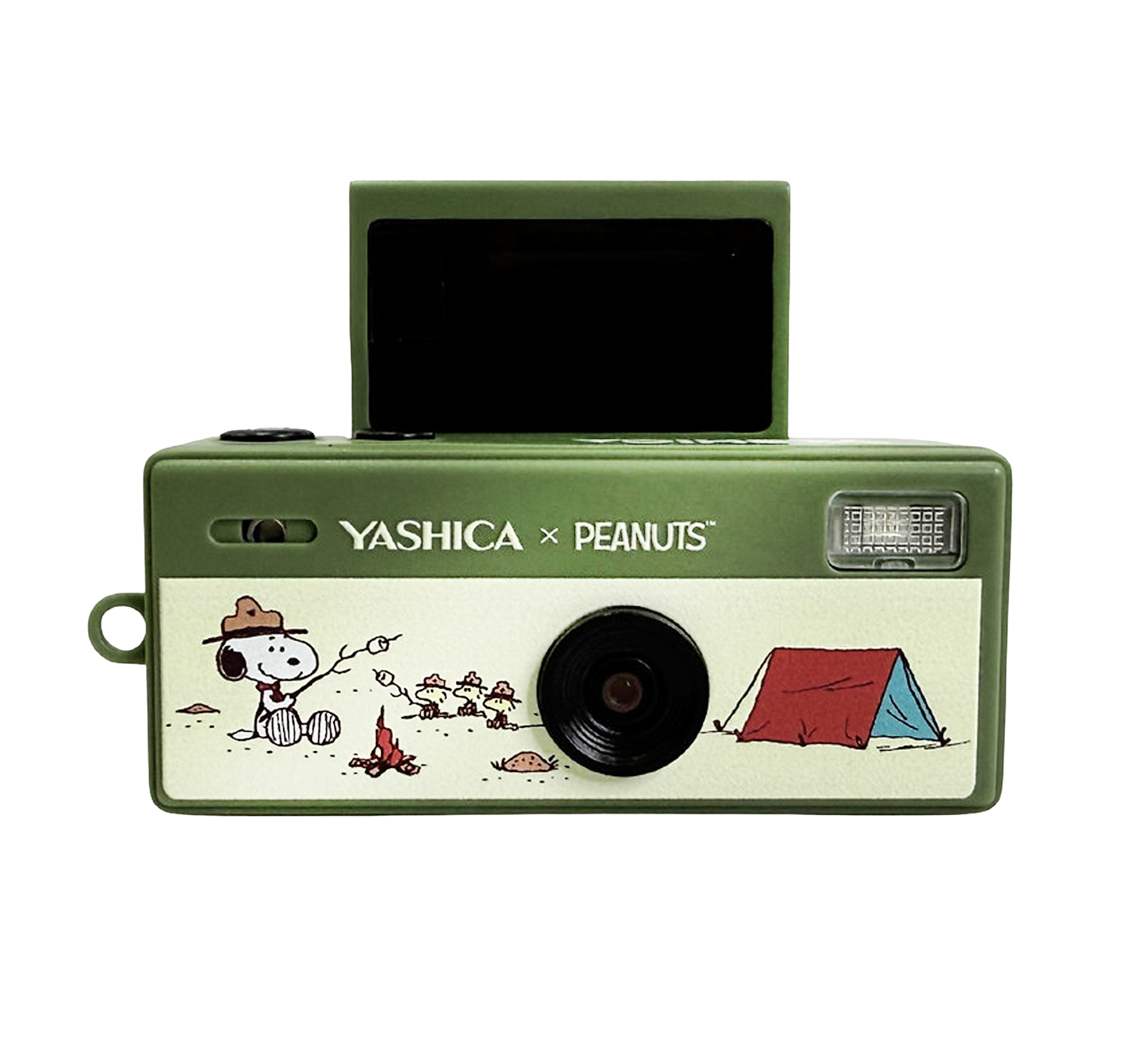 PEANUTS x YASHICA Funtastic  雅西卡史諾比鑰匙扣迷你數碼相機