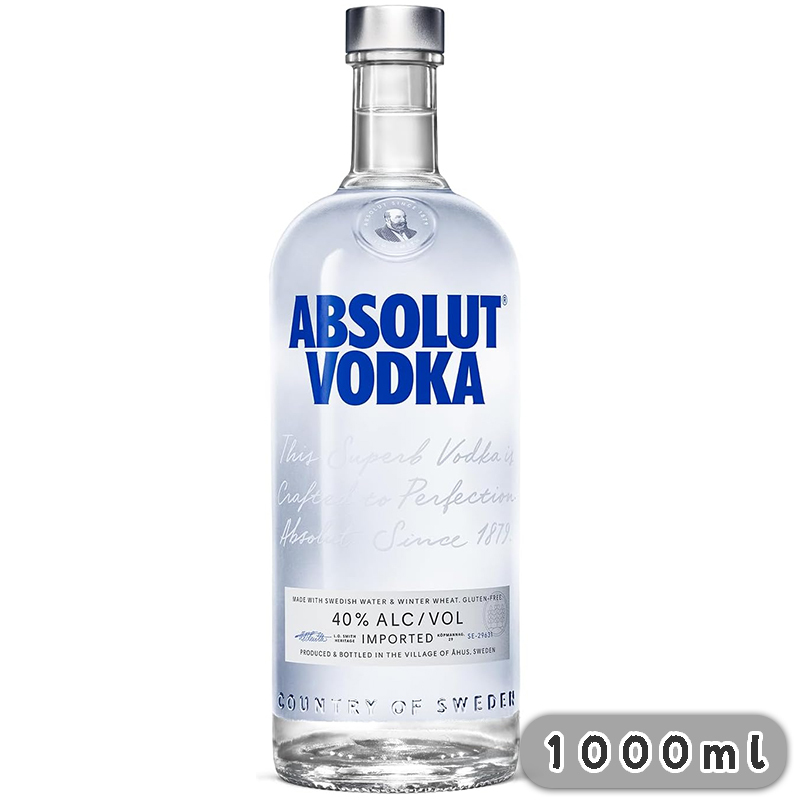 瑞典 絕對 伏特加 原味 1000mL