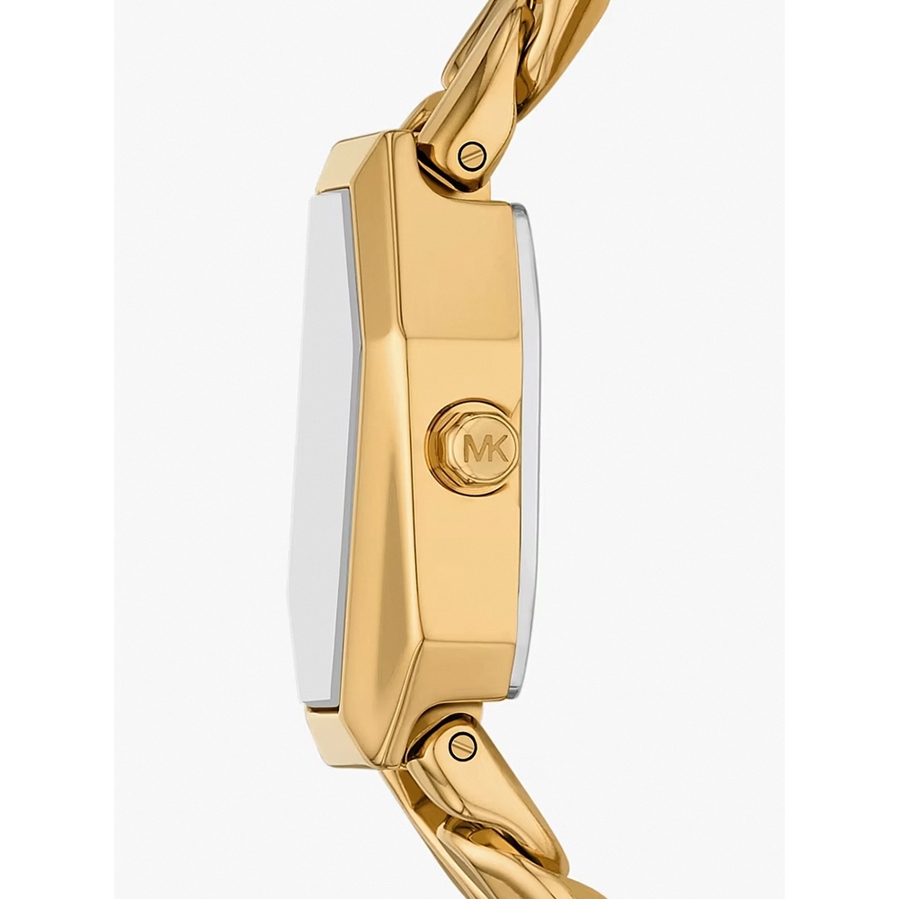 萬年鐘錶 - Michael Kors /  MK女錶  時尚幾何造型手鍊式女錶 MK7615 錶徑18MM