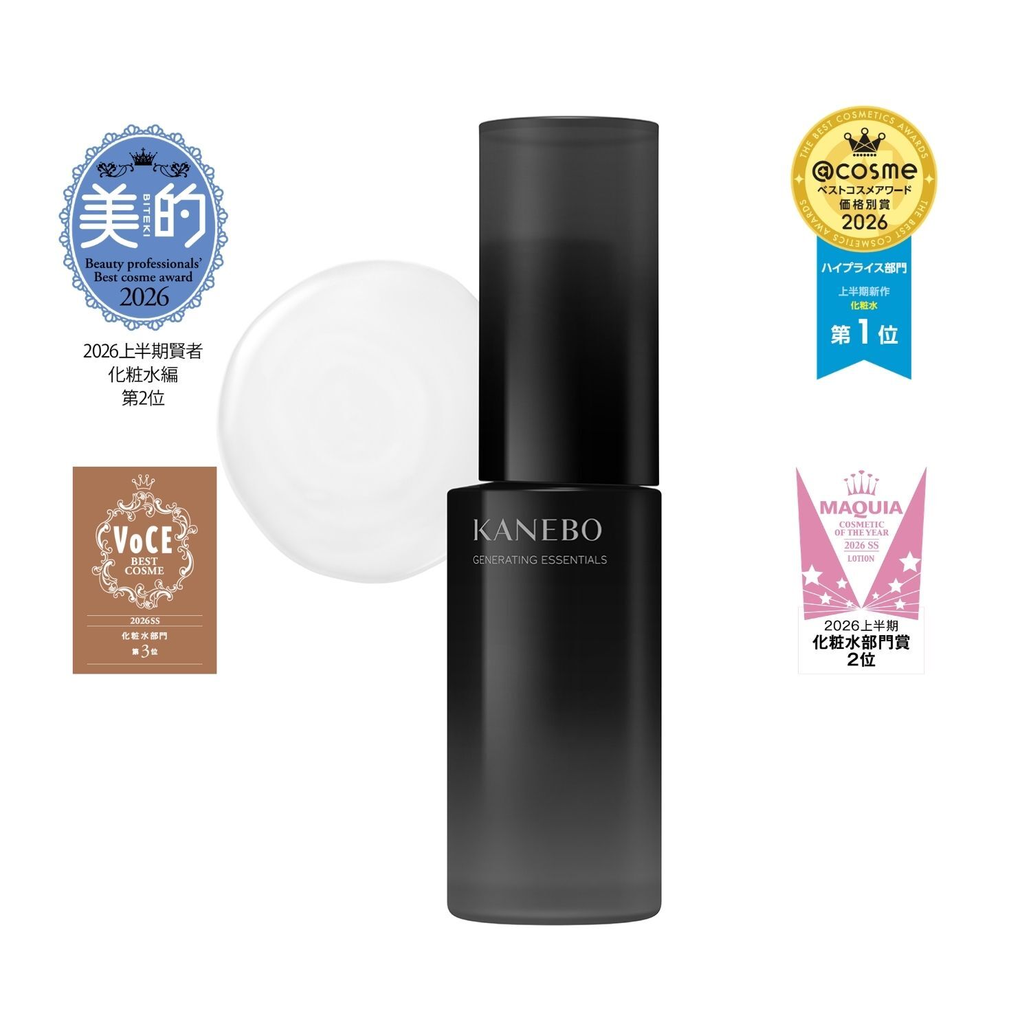 KANEBO Generating Essentials Treatment Lotion  煥采再生微精華水 168ml