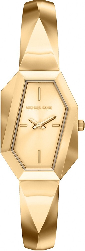 萬年鐘錶 - Michael Kors /  MK女錶  時尚幾何造型手鐲式女錶 MK7589 錶徑25MM