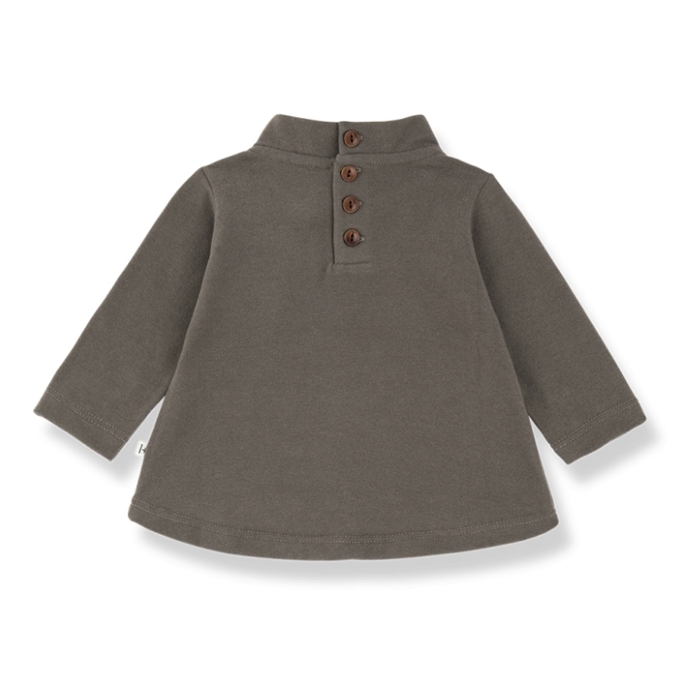 1+ in the family 綁結後釦上衣 MOLFETTA - dark-taupe