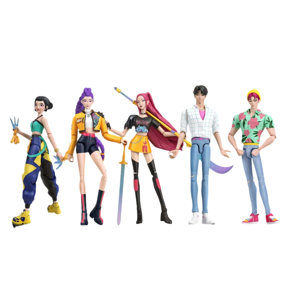 預購【MATTEL 美泰兒】KPOP獵魔女團 6.5吋 五人一套 strc