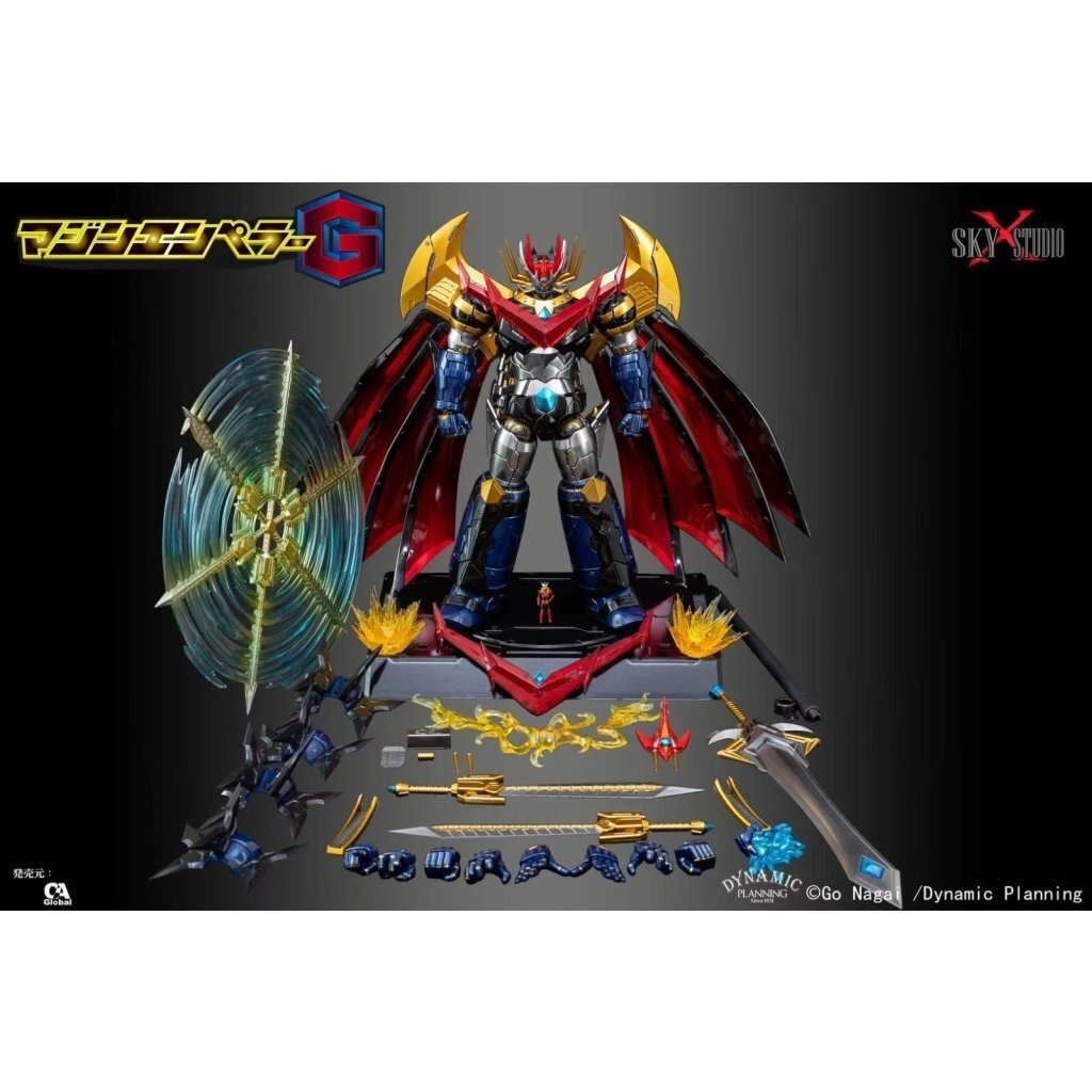 (預訂) Sky X Studio SXD-20 《鐵甲萬能俠》魔神皇帝G 合金可動成品模型